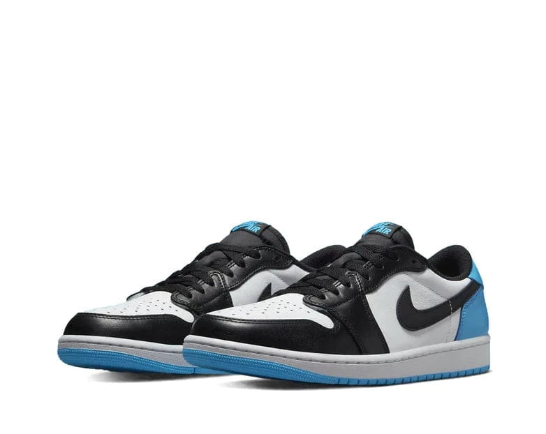 My Store AIR JORDAN 1 LOW BLACK DARK POWDER BLUE