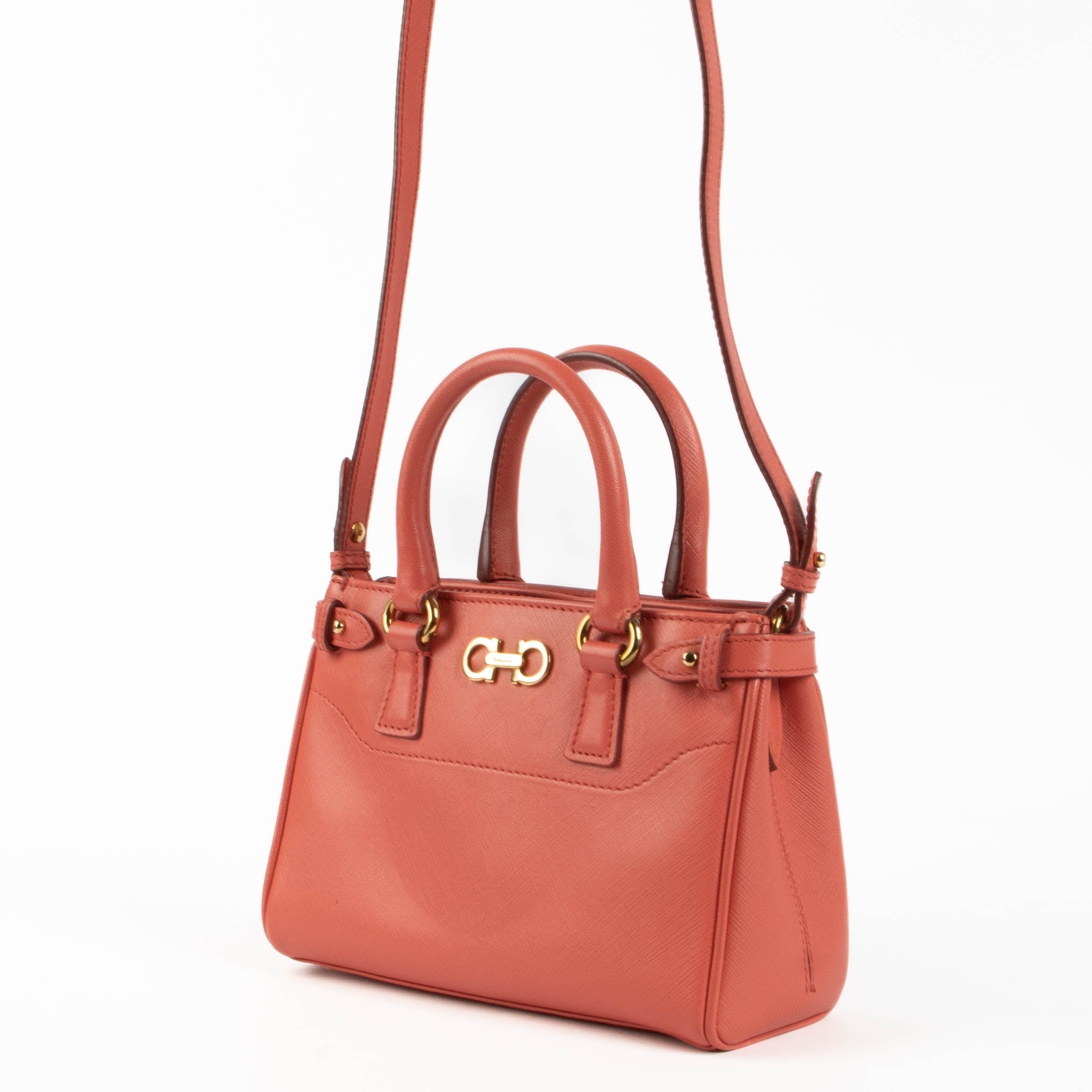 Ferragamo Pink Mini Batik Bag