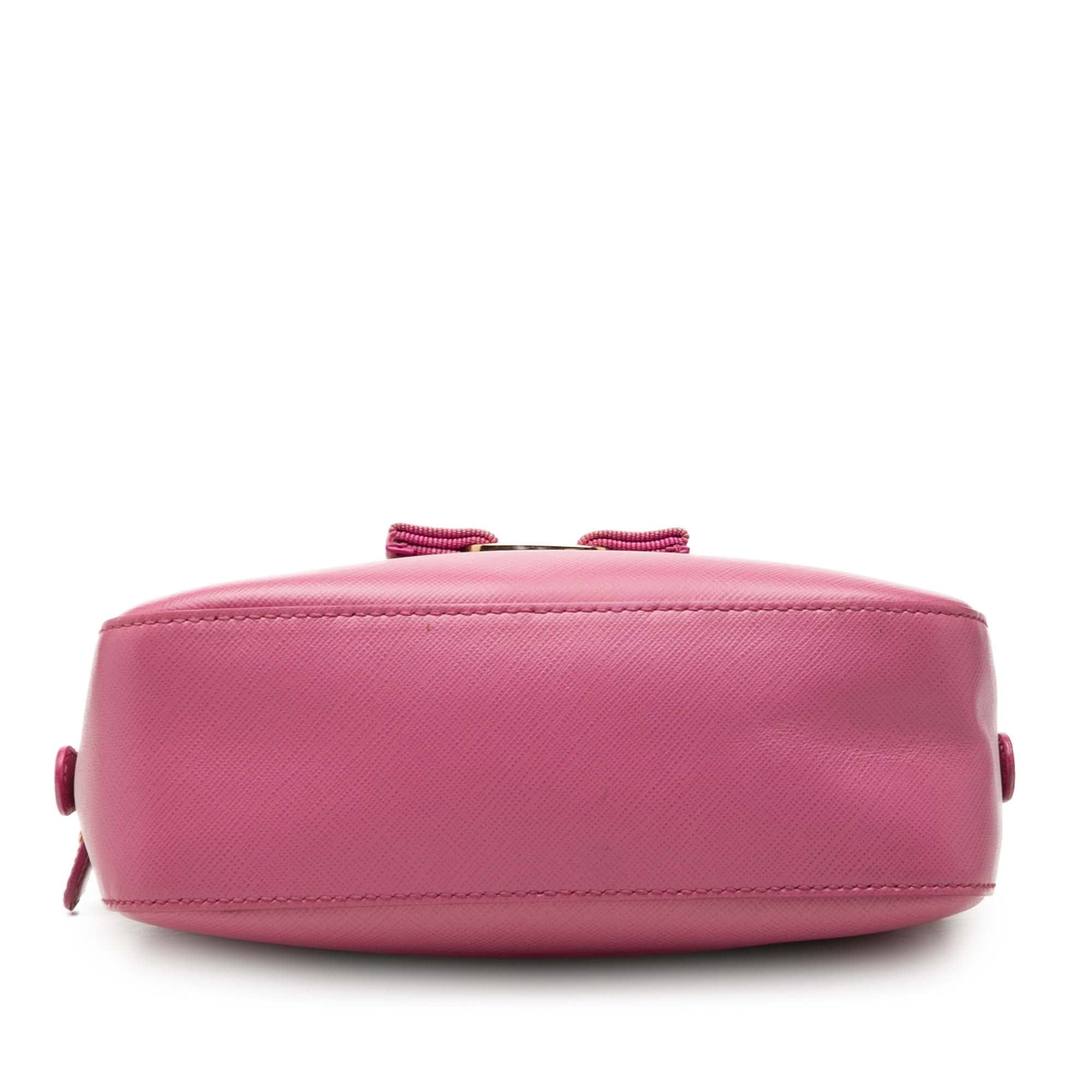 Ferragamo Leather Vara Bow Lydia Camera Bag
