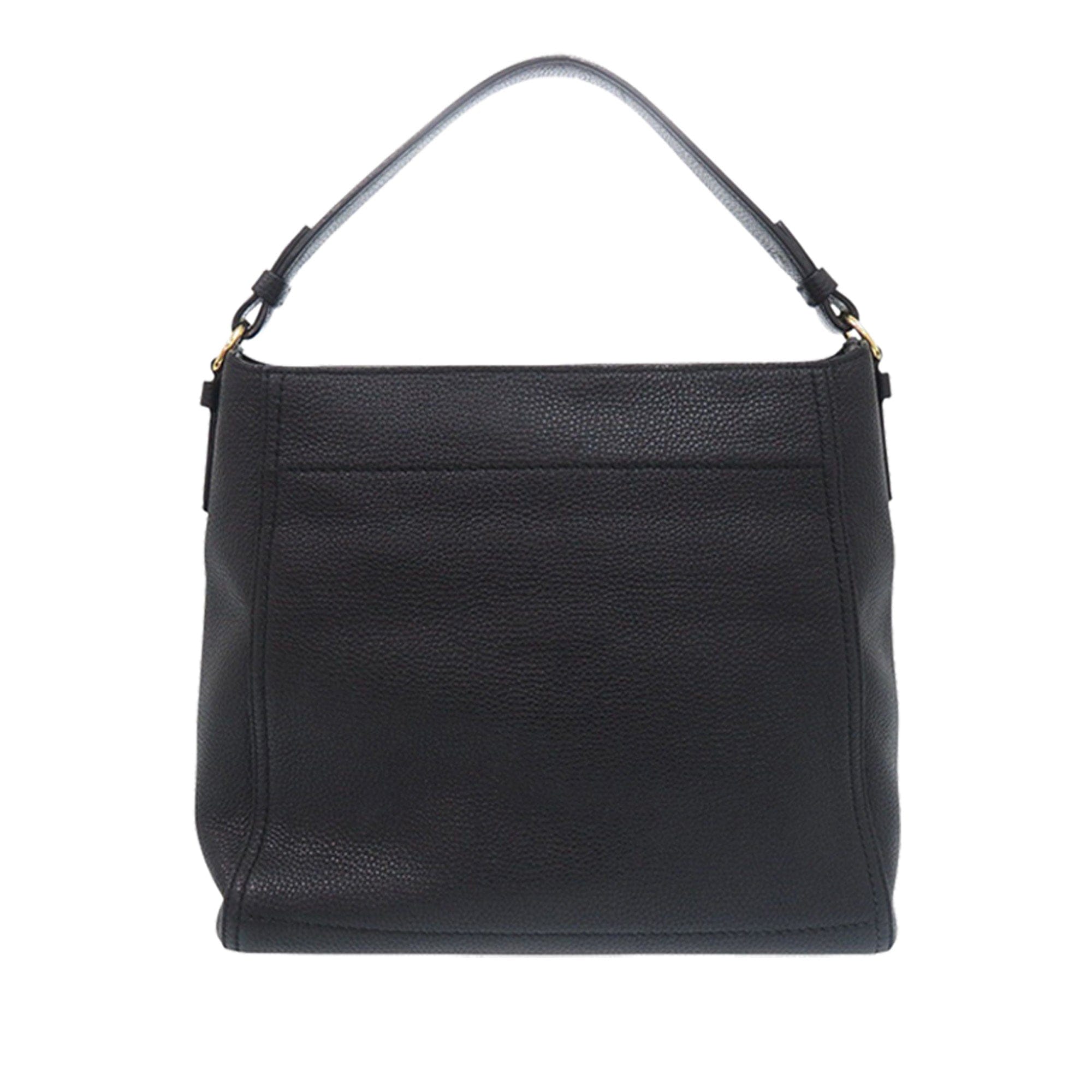 Ferragamo Pebbled Leather Ally Hobo