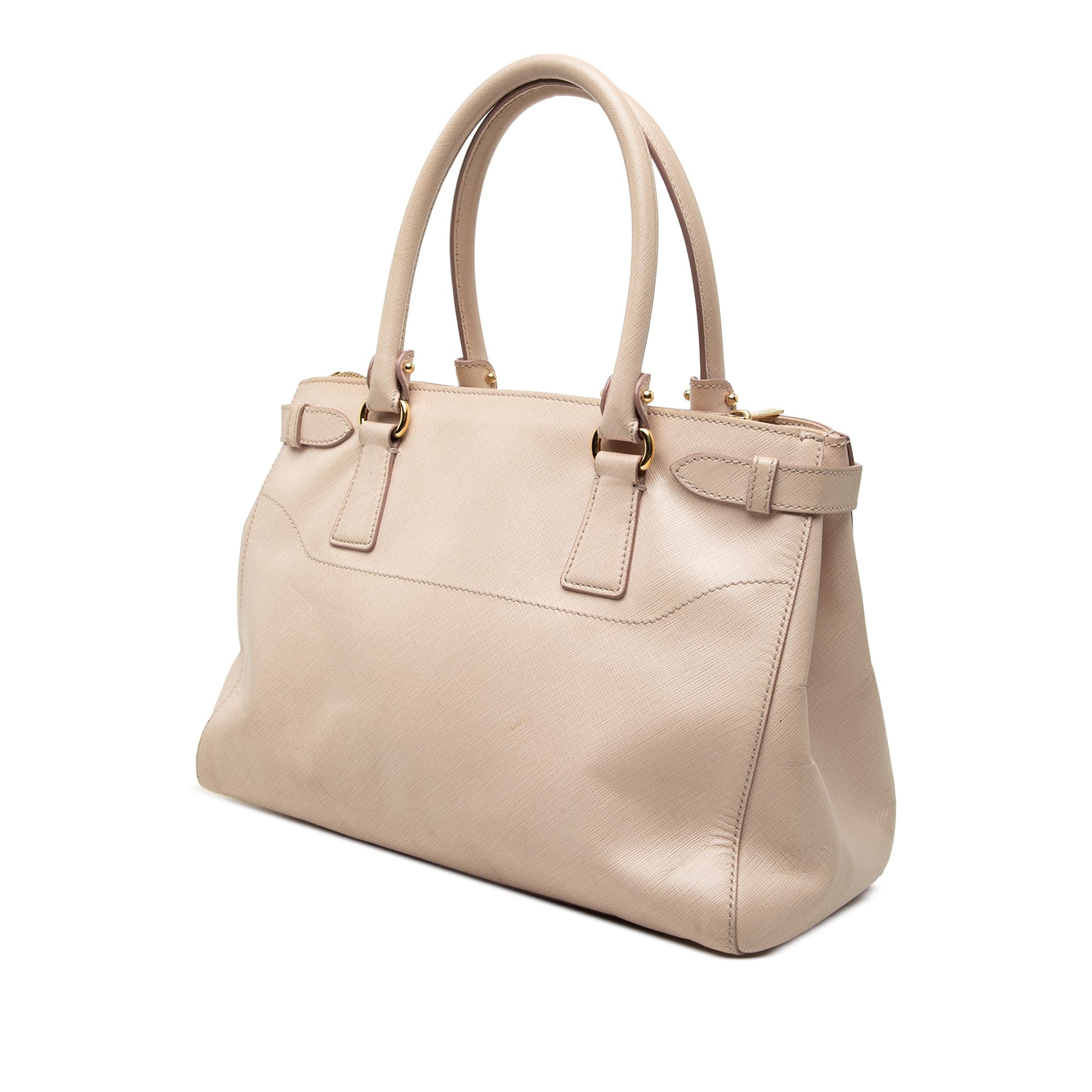 Ferragamo Medium Leather Gancini Beky Satchel