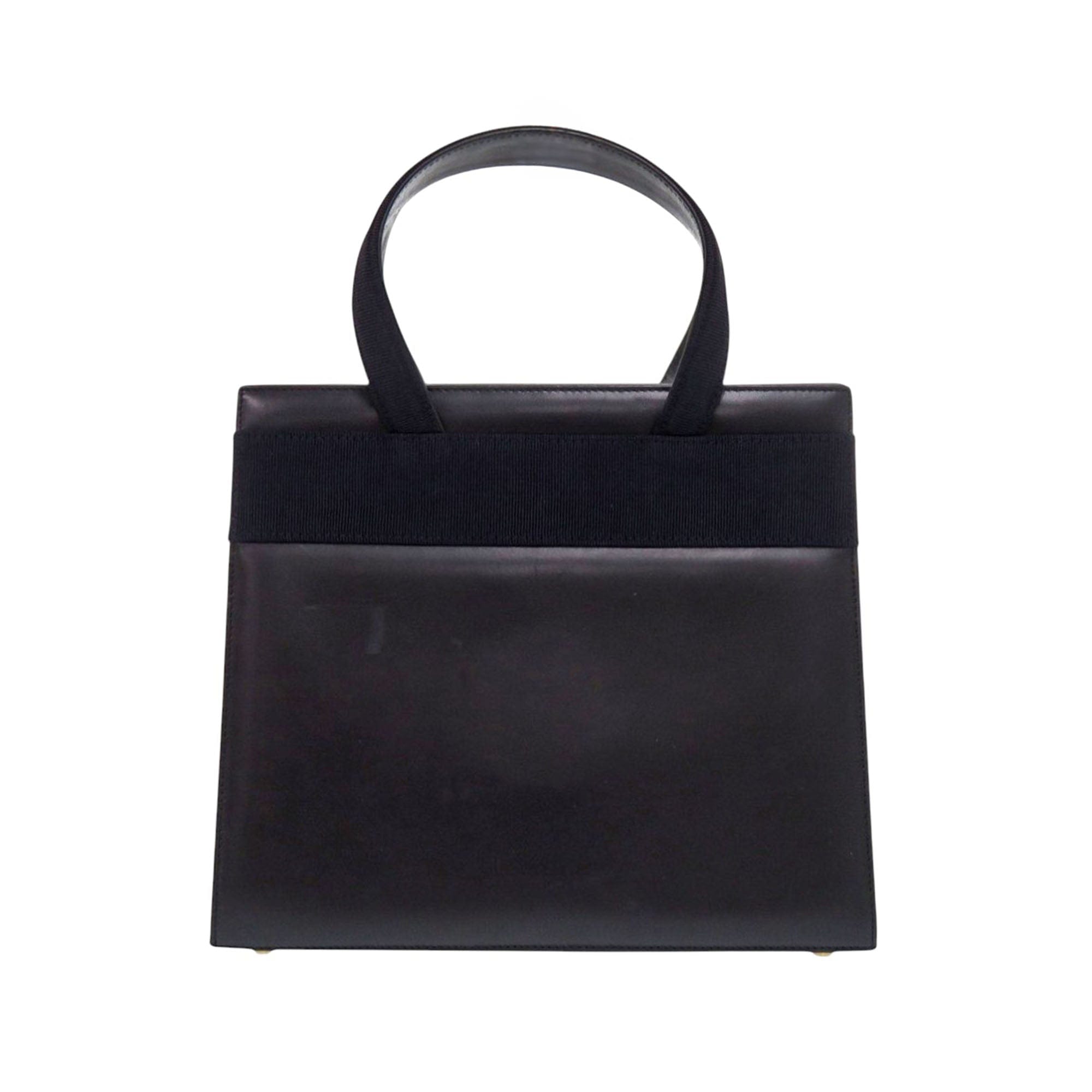 Ferragamo Leather Vara Bow Satchel