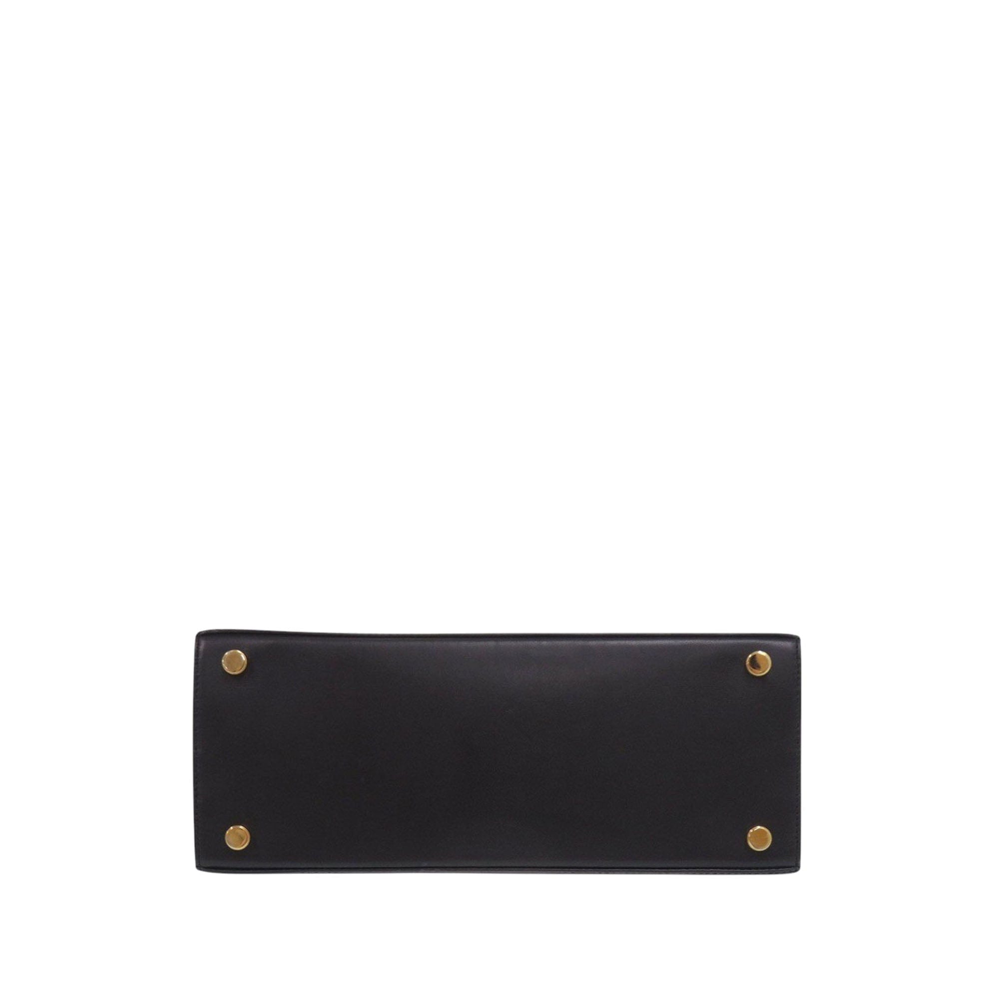 Ferragamo Leather Vara Bow Satchel