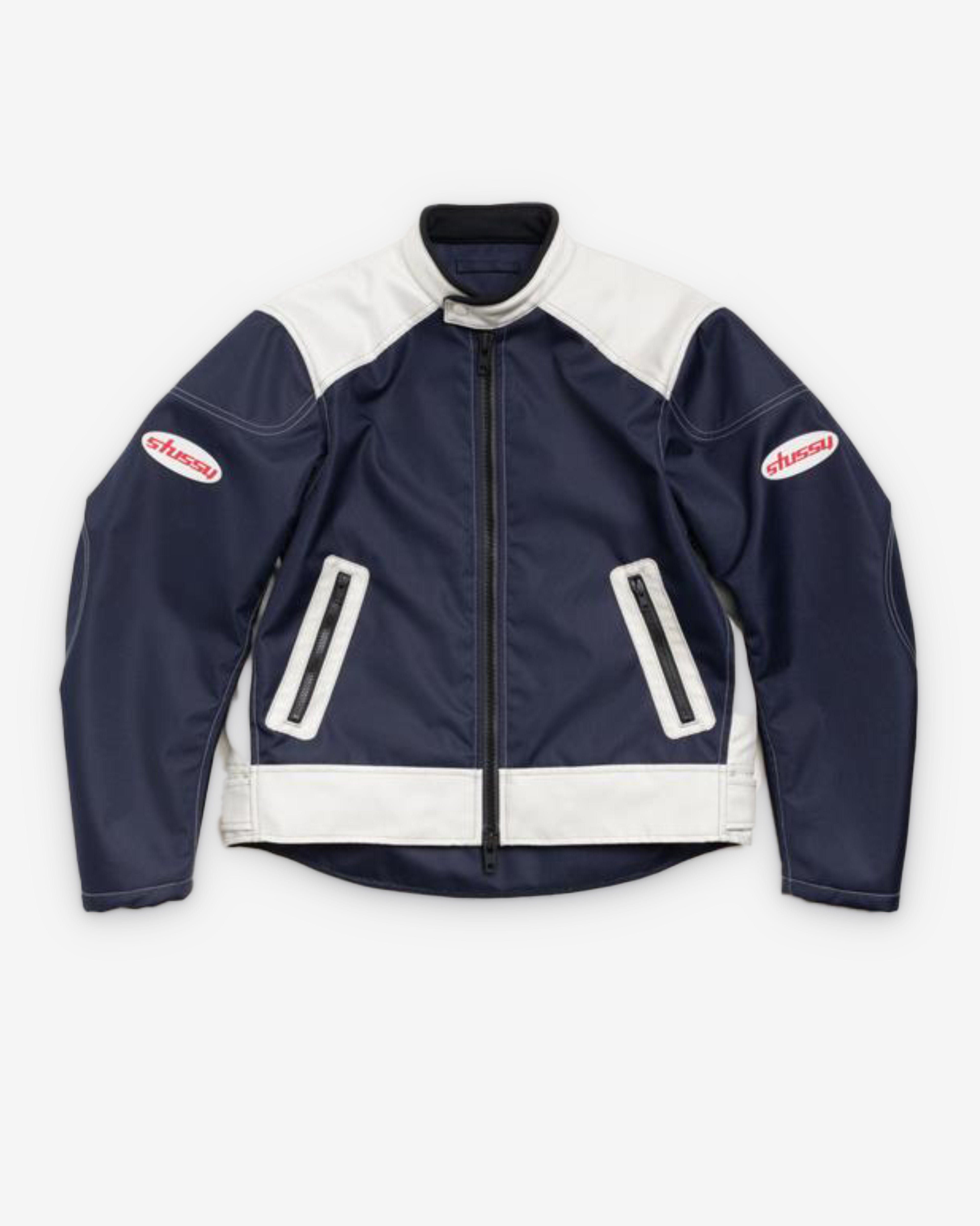 Stüssy - Men's Moto Jacket - (Navy)