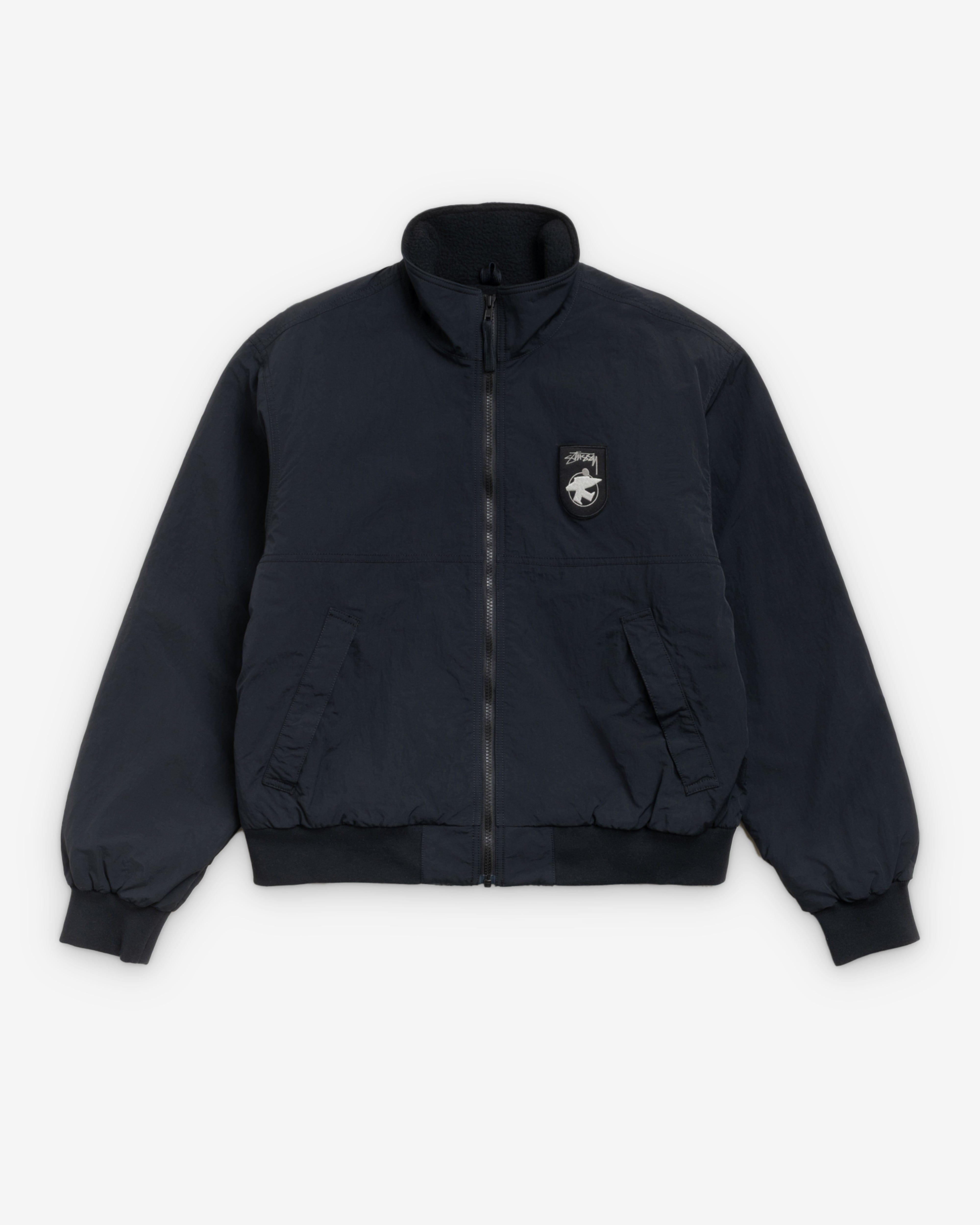 Stüssy - Men's Polar Fleece Lined Jacket - (Black)