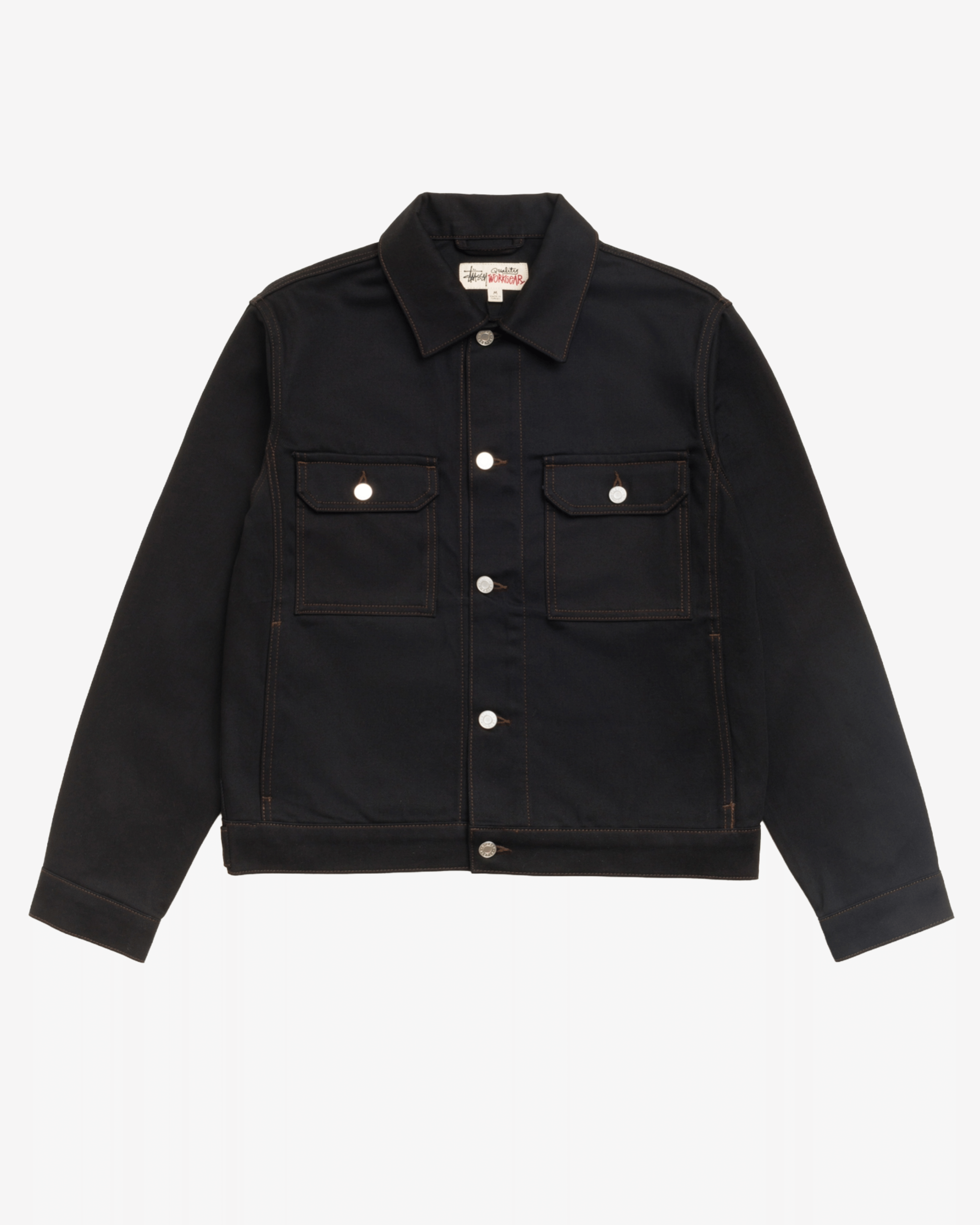 Stüssy - Men's Trucker Denim - (Black)