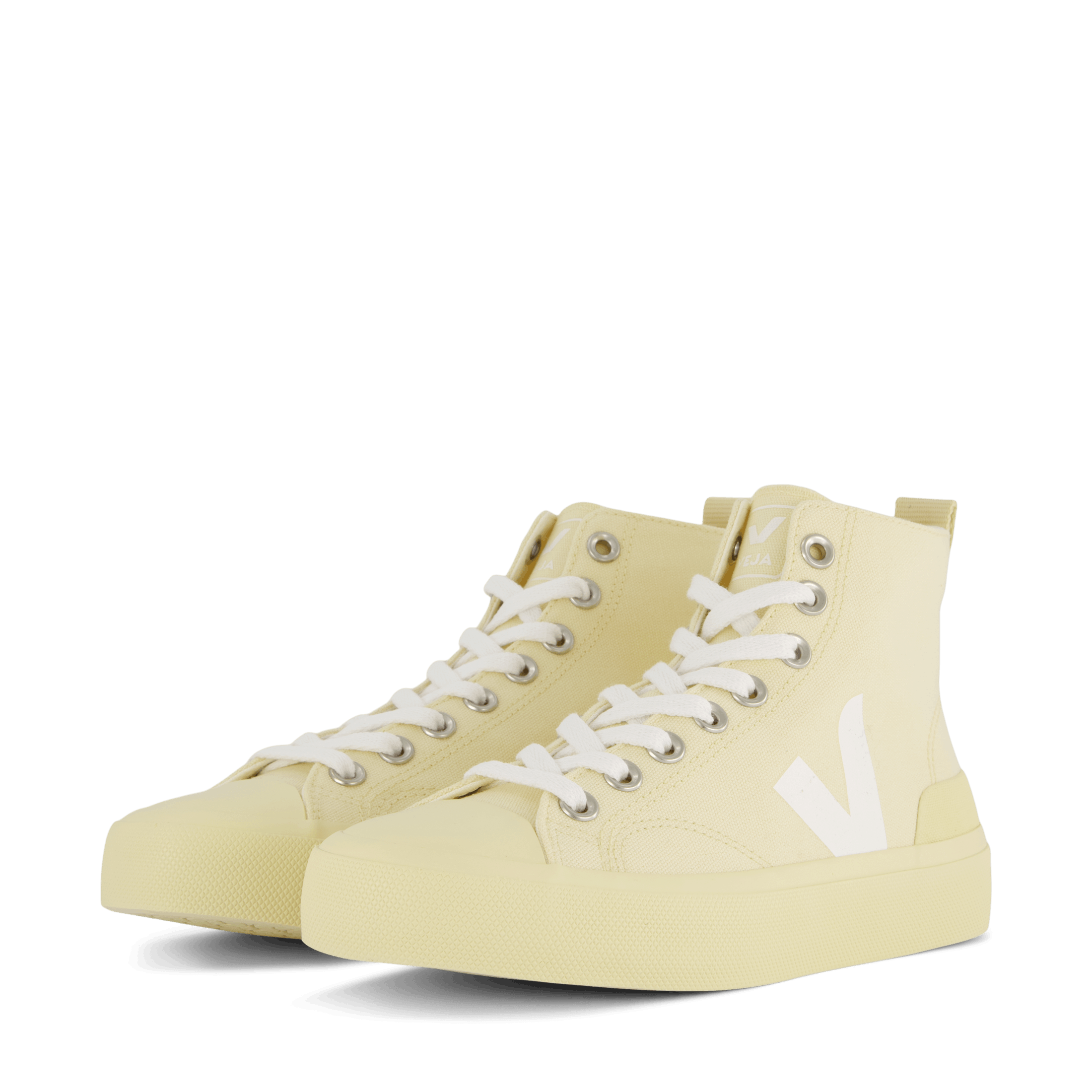 Veja Wata Ii Canvas Butter White Butter Sol
