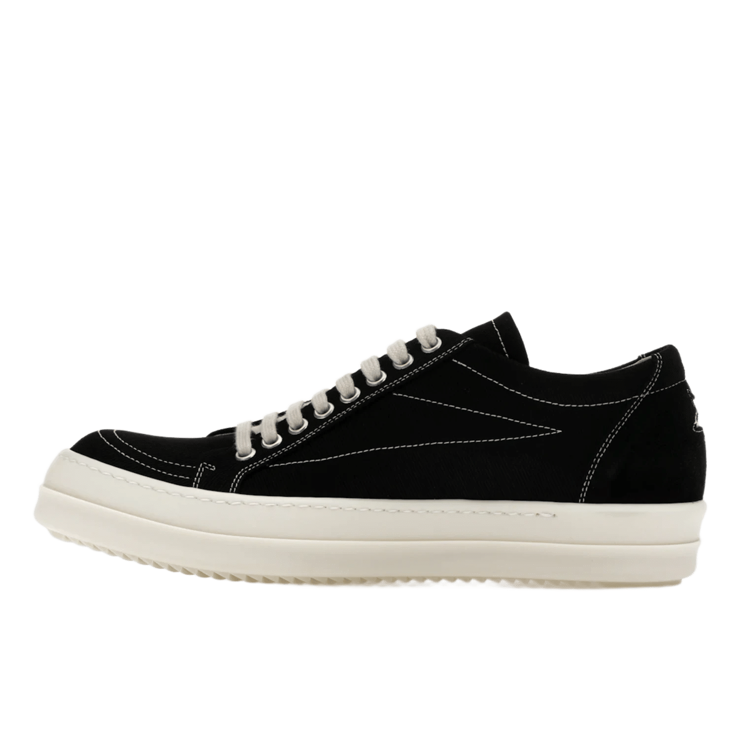 Rick Owens DRKSHDW SS26 Vintage Sneaks Temple Penta Black Milk