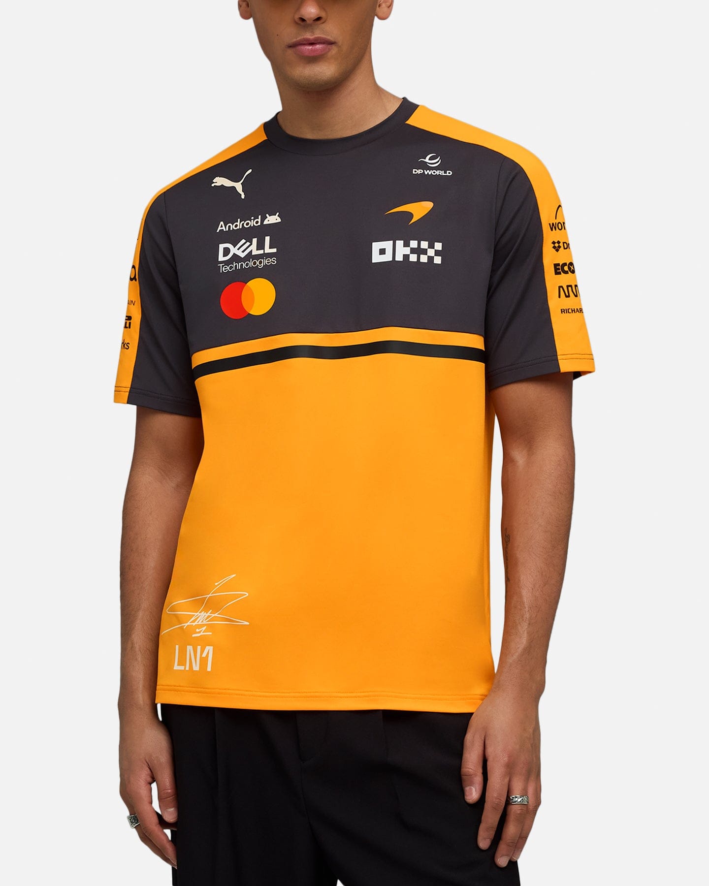 Puma x Mclaren Replica Lando Norris T - Shirt Papaya