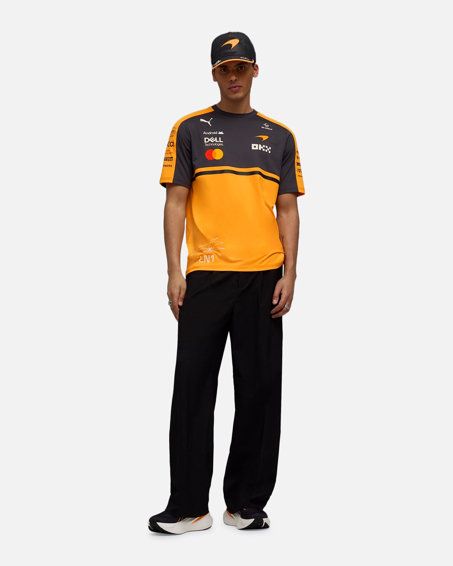 Puma x Mclaren Replica Lando Norris T - Shirt Papaya
