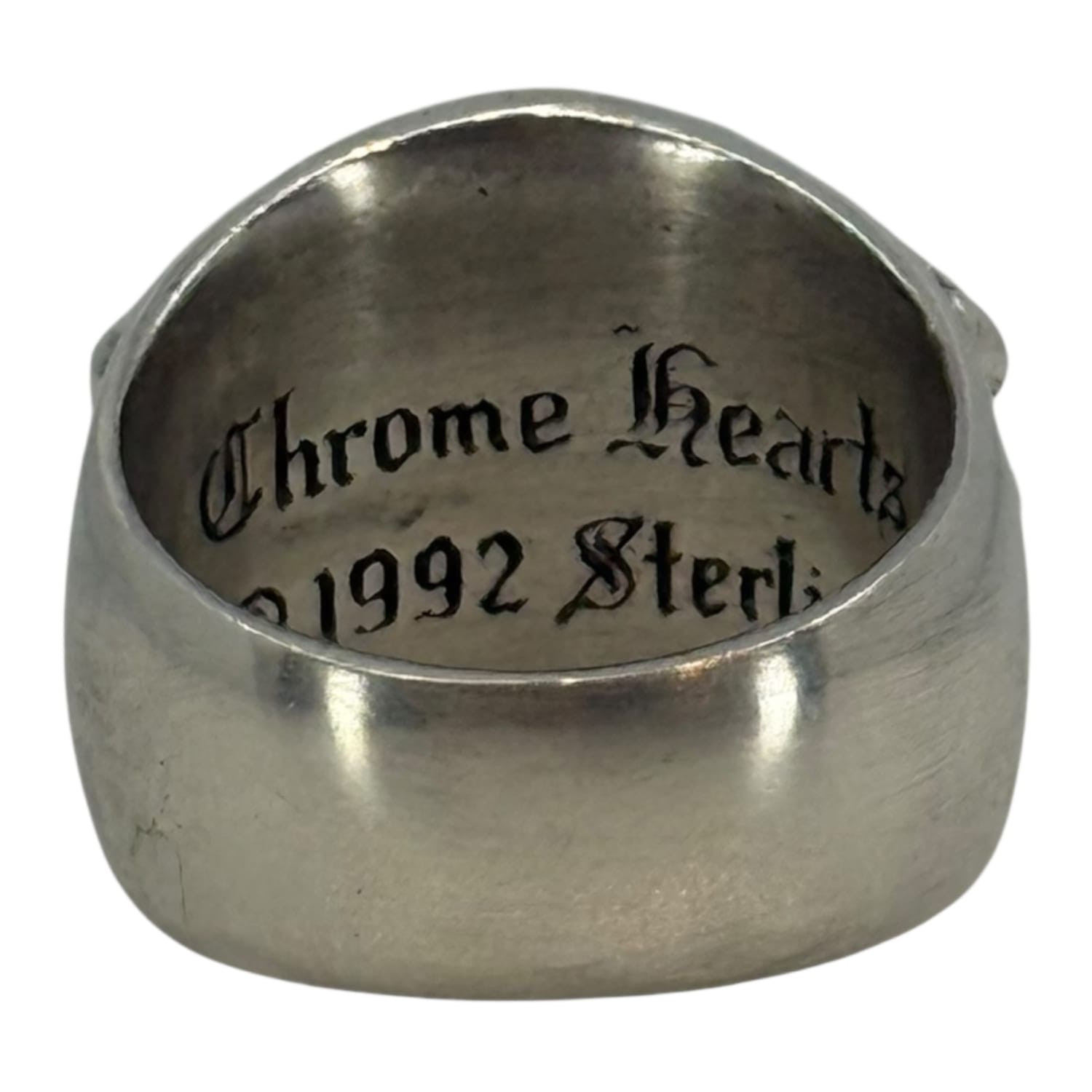 Chrome Hearts Silver Keeper Ring - US Size 10.5