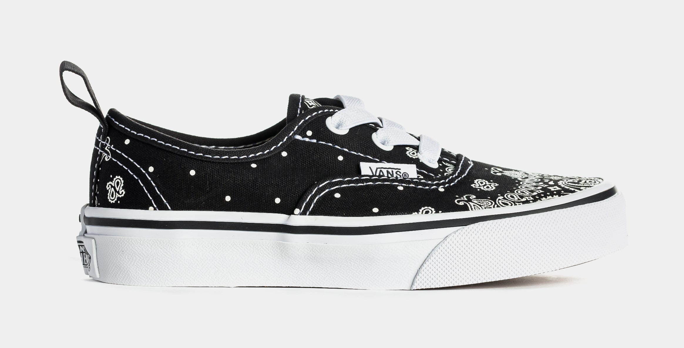 Vans Authentic Preschool Lifestyle Shoes (Black/White)
