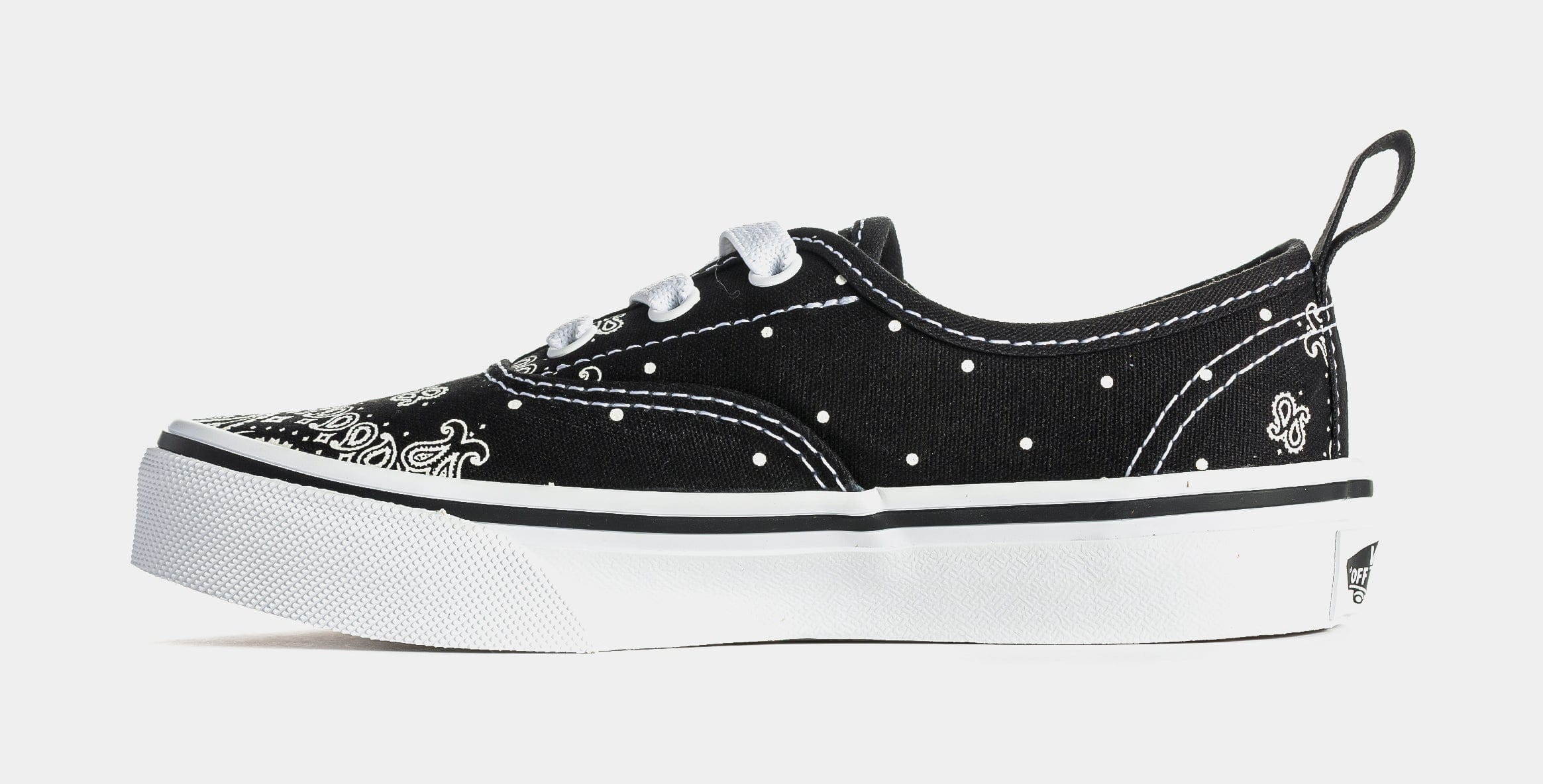 Vans Authentic Preschool Lifestyle Shoes (Black/White)