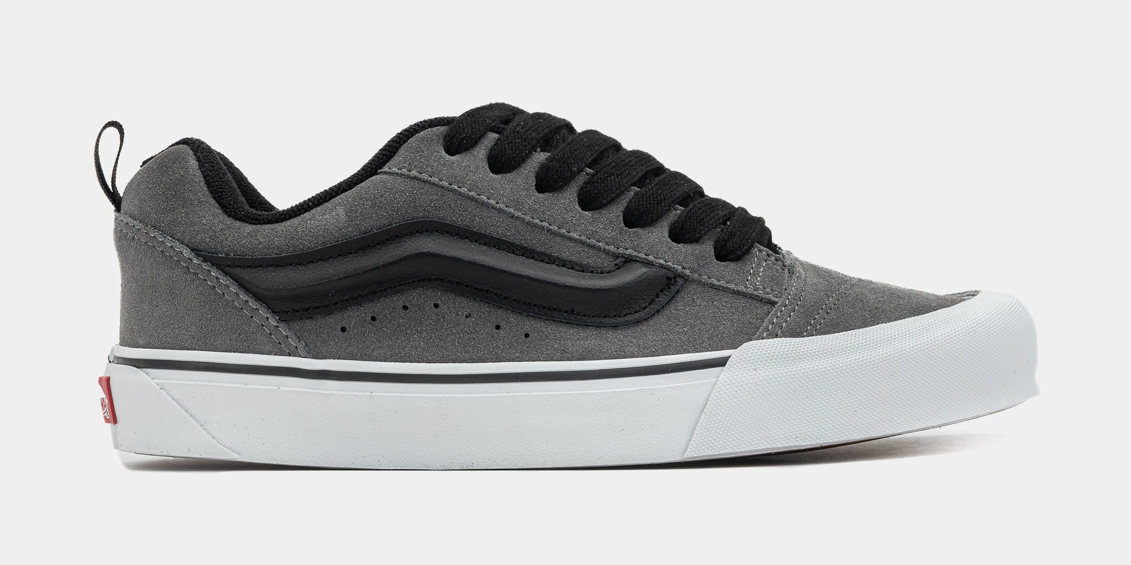 Vans Knu Skool Skate Shoes (Grey/Black)
