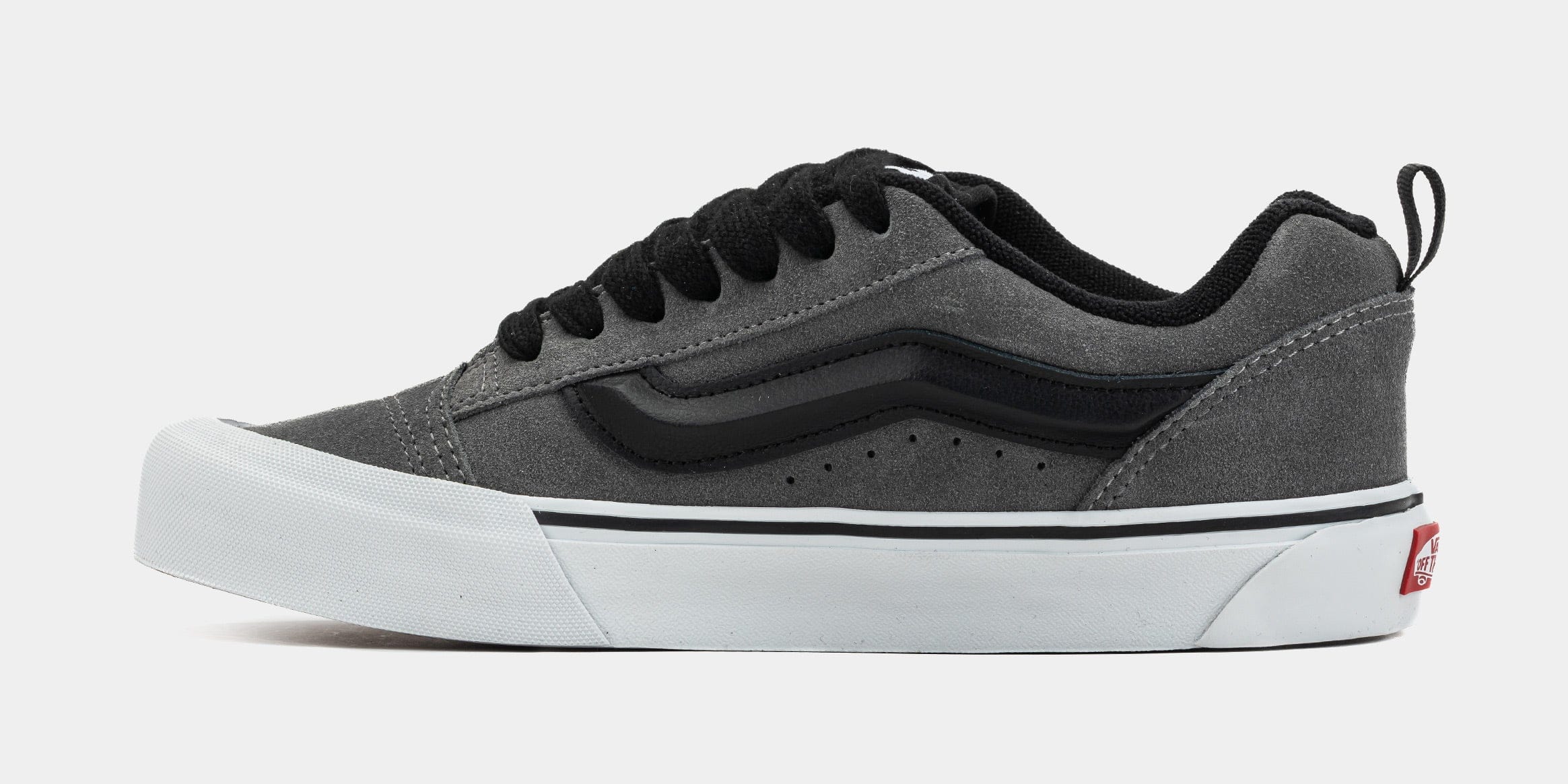 Vans Knu Skool Skate Shoes (Grey/Black)