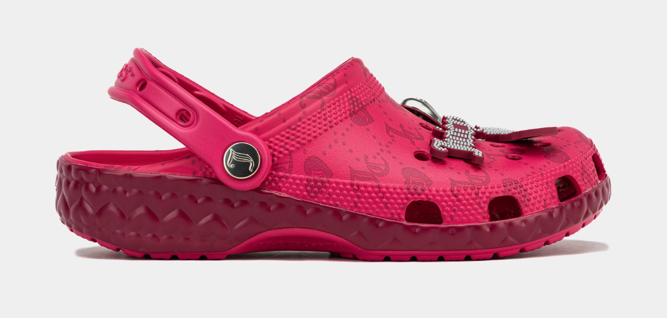 CROCS Classic Clog x Juicy Couture Womens Sandals (Pink)