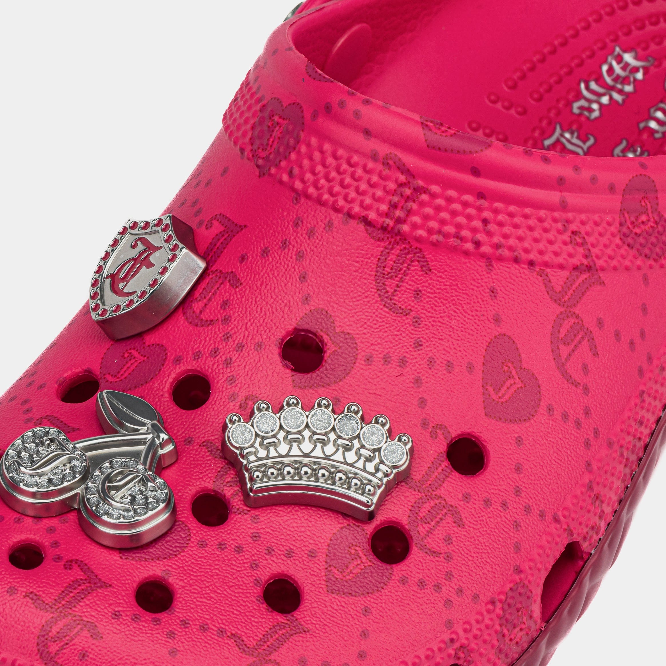 CROCS Classic Clog x Juicy Couture Womens Sandals (Pink)