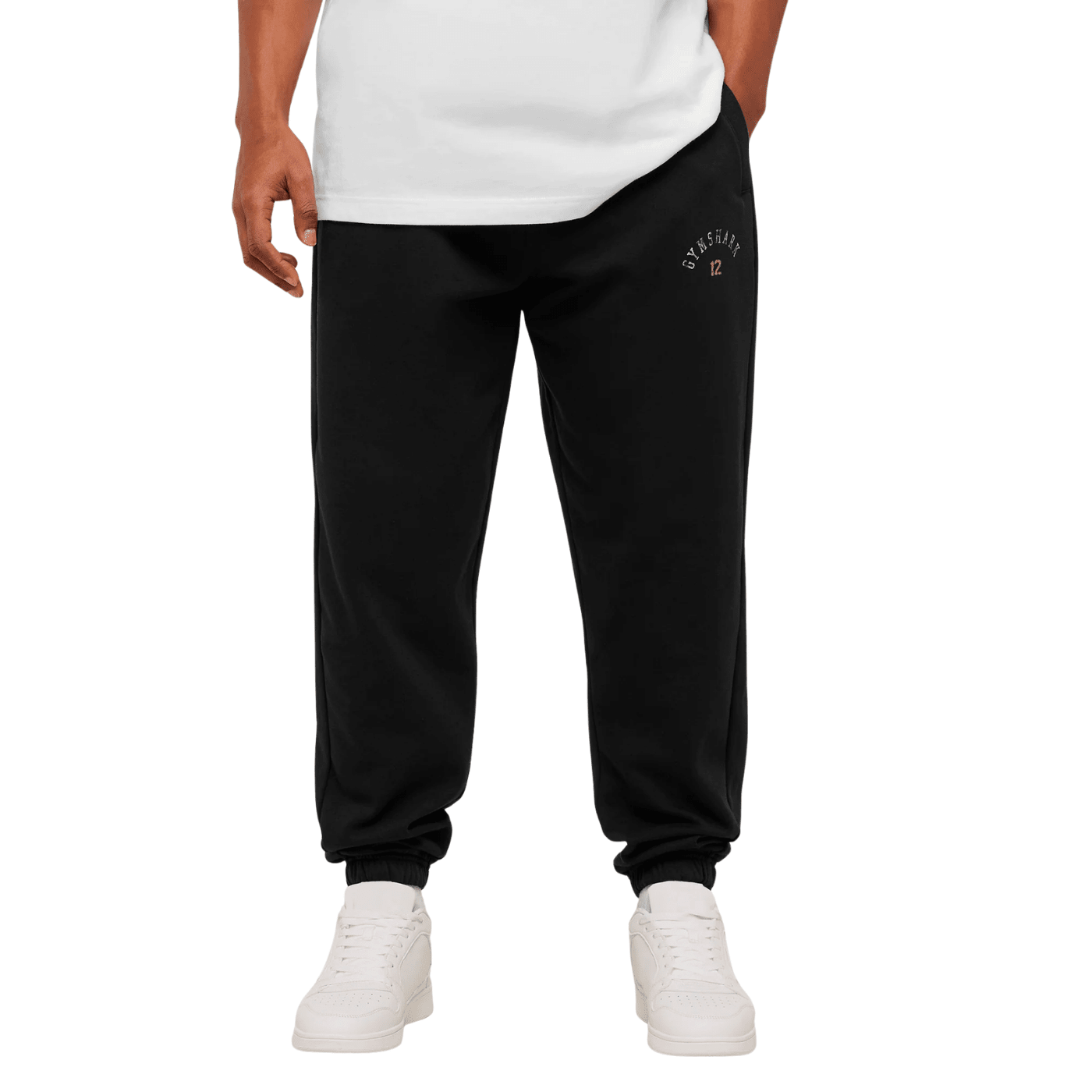 Gymshark 12 Graphic Joggers oversized fit - GS Black