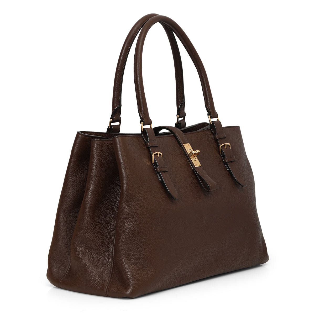 Bally Boom Leather Tote Bag One Size