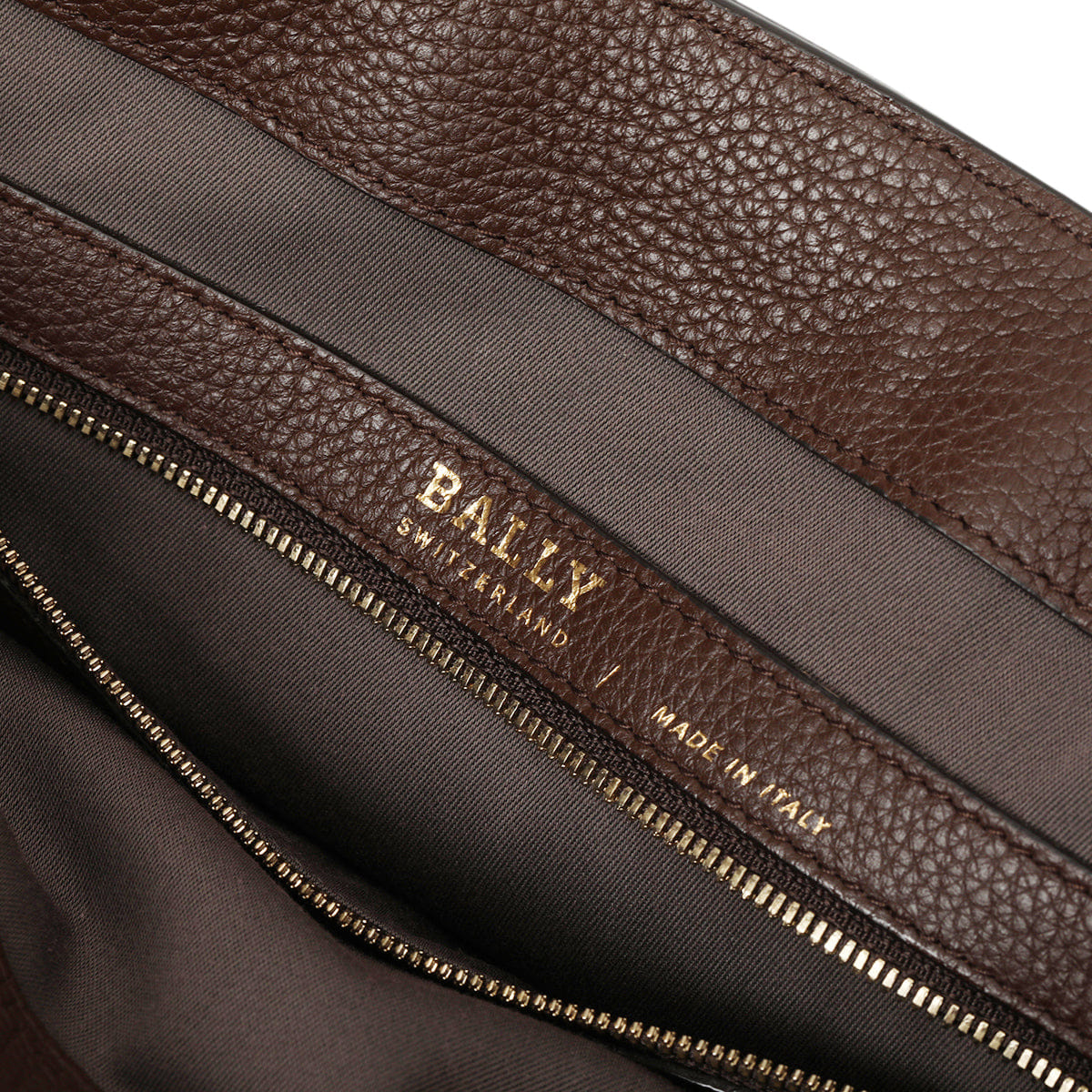 Bally Boom Leather Tote Bag One Size