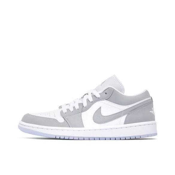 My Store Air Jordan 1 Low White Wolf Grey