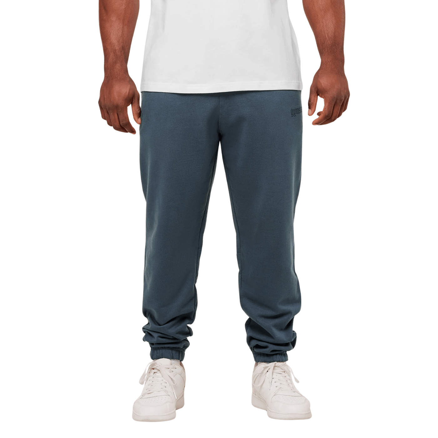 Gymshark Olde English Joggers oversized fit GS Stealth Blue