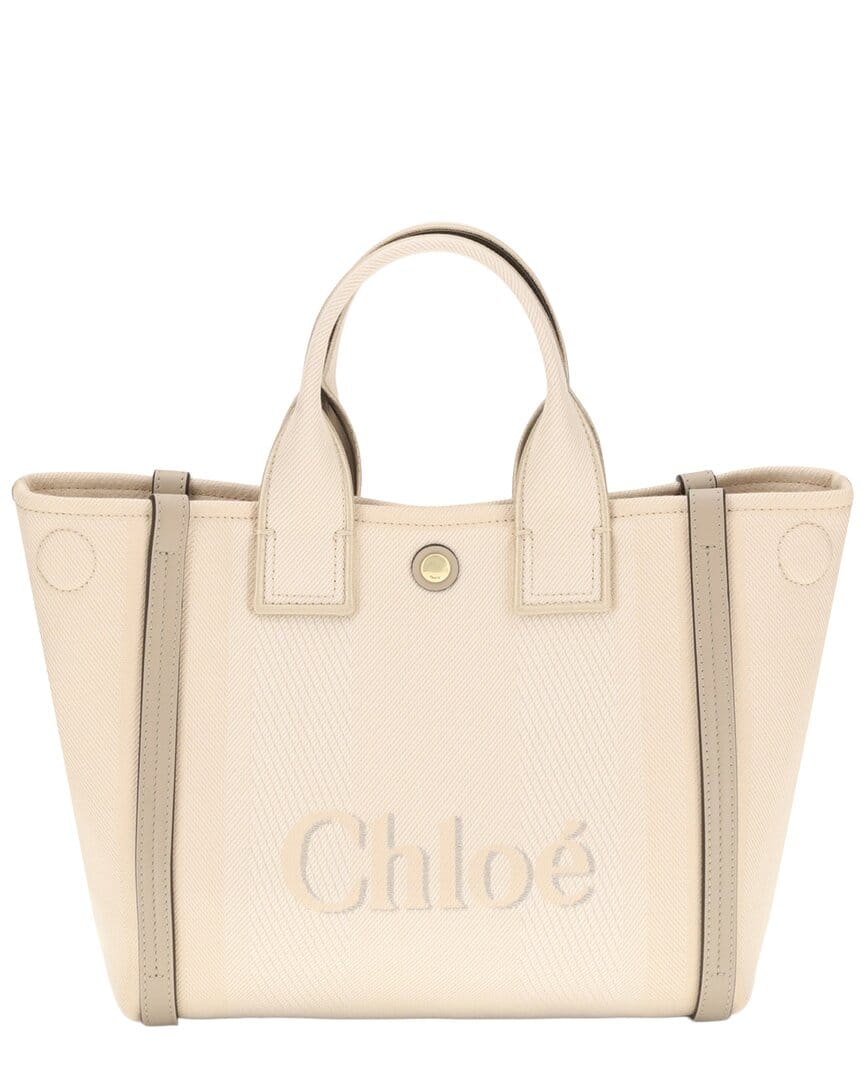 Chloé Small Chloé Canvas Carry Tote