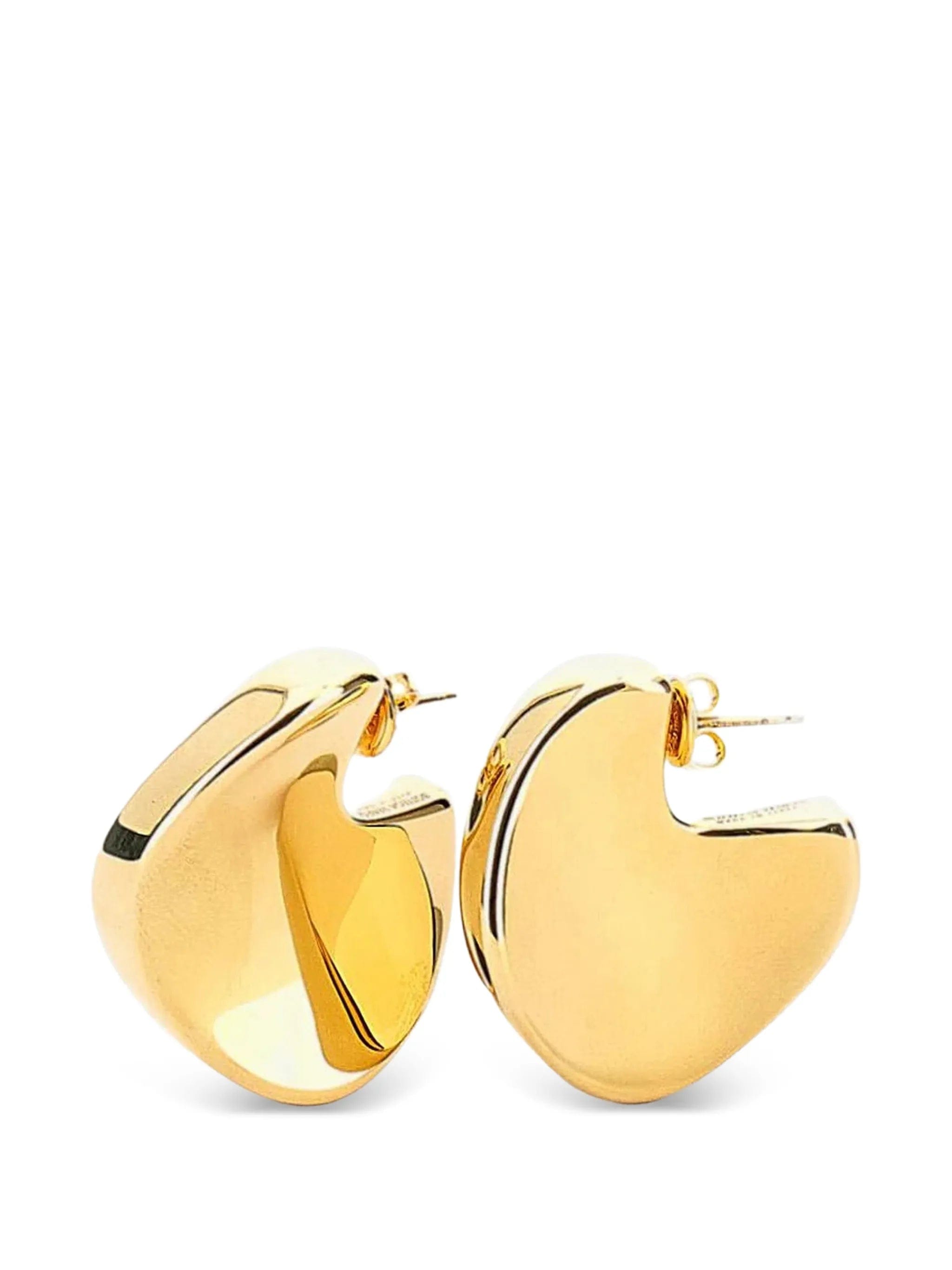 Bottega Veneta geometric - design earrings