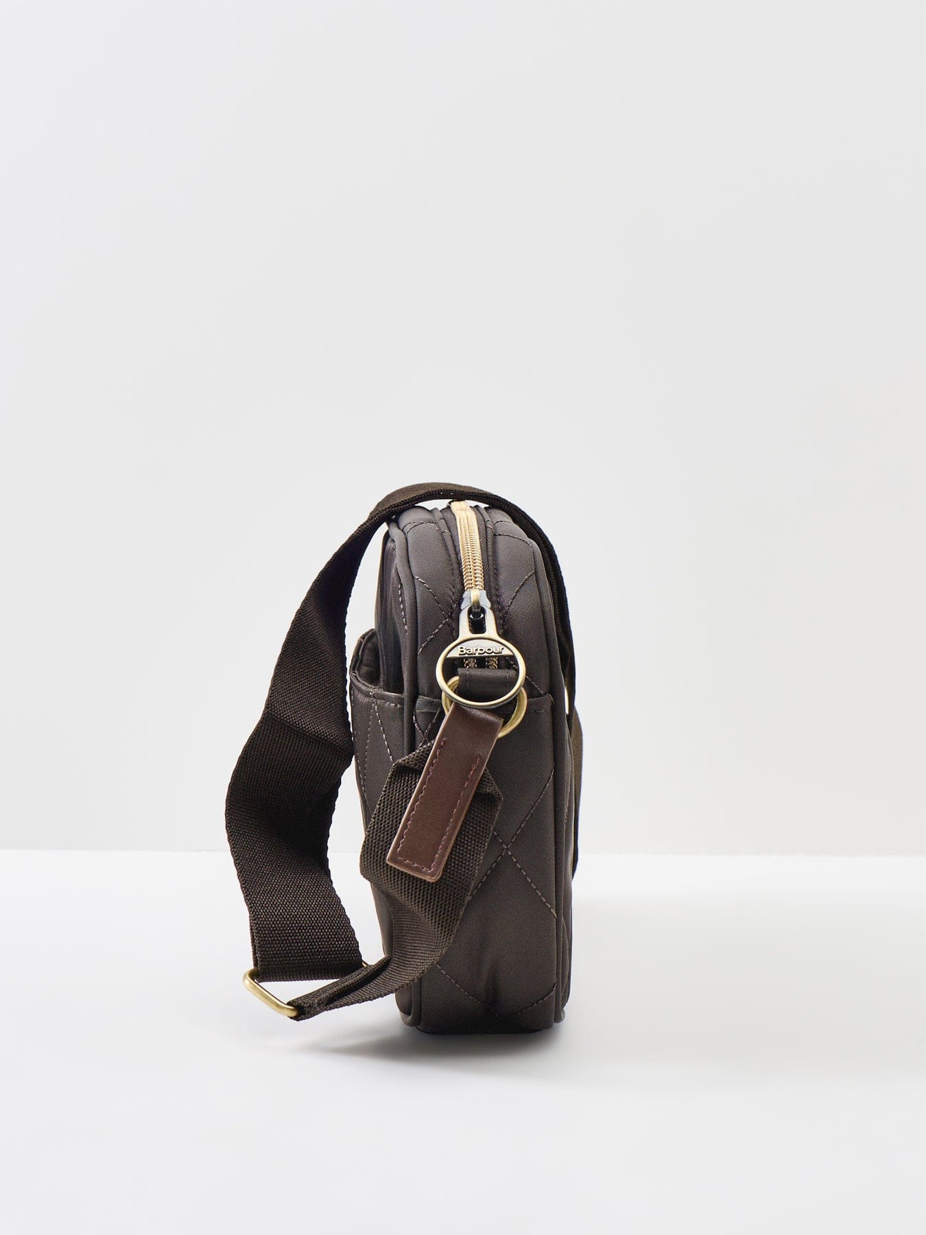Barbour Quilted Crossbody Bag Olive