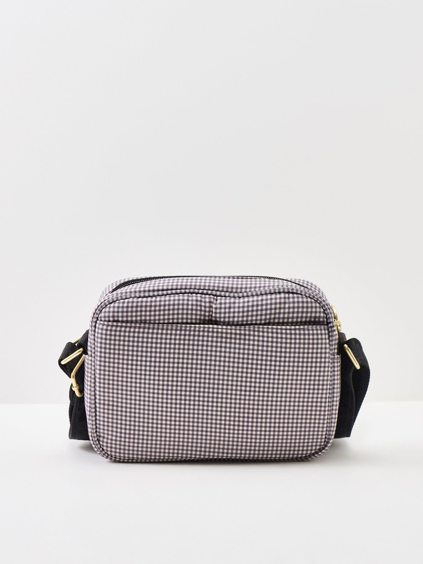 Barbour Monaco Check Crossbody Bag Truffle Check