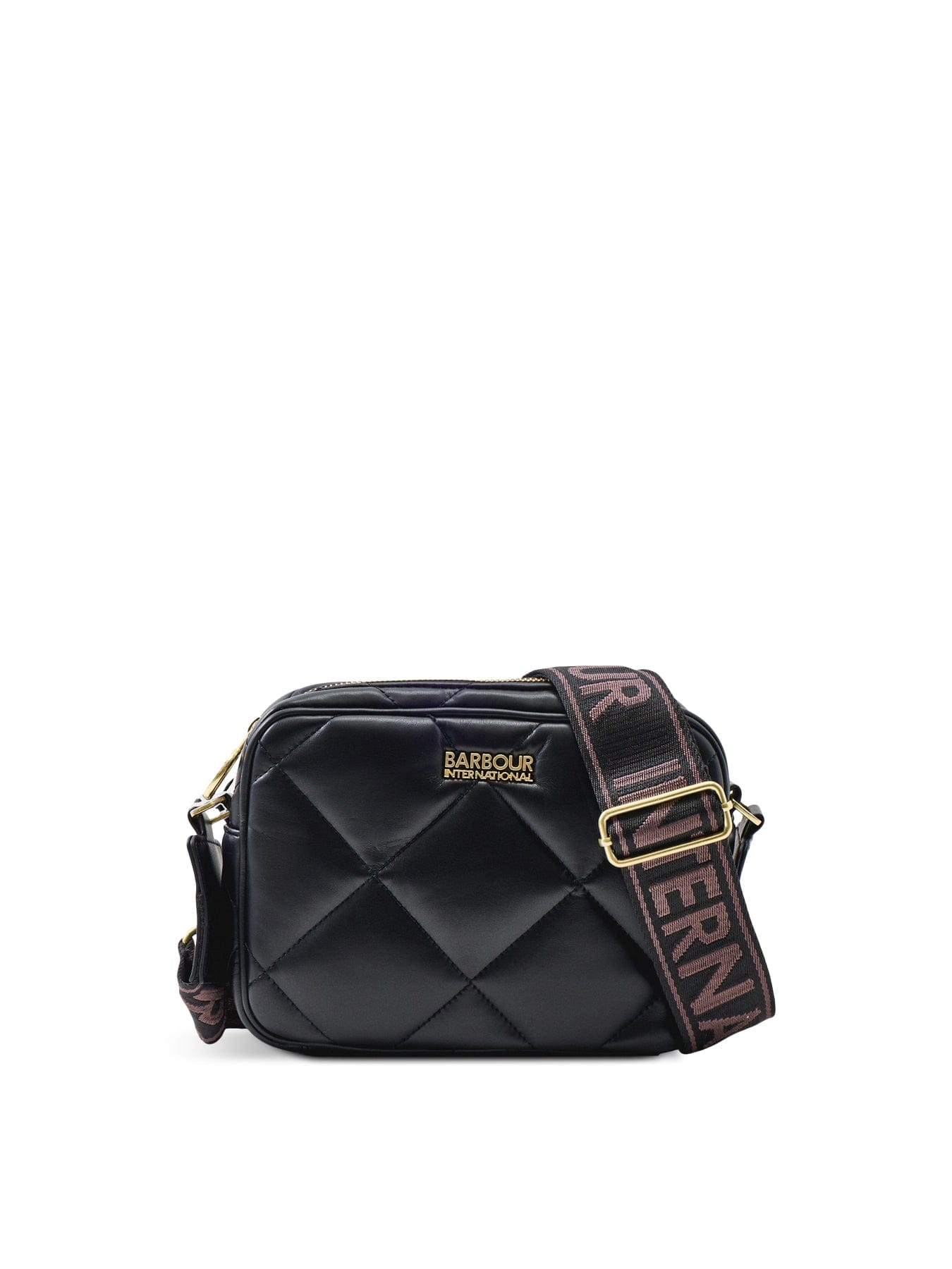 Barbour Soft Quilt Sloan Crossbody Bag Black