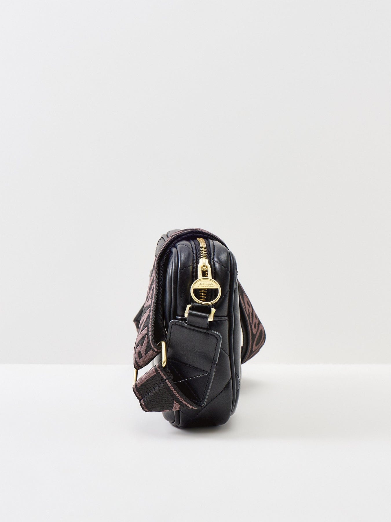 Barbour Soft Quilt Sloan Crossbody Bag Black