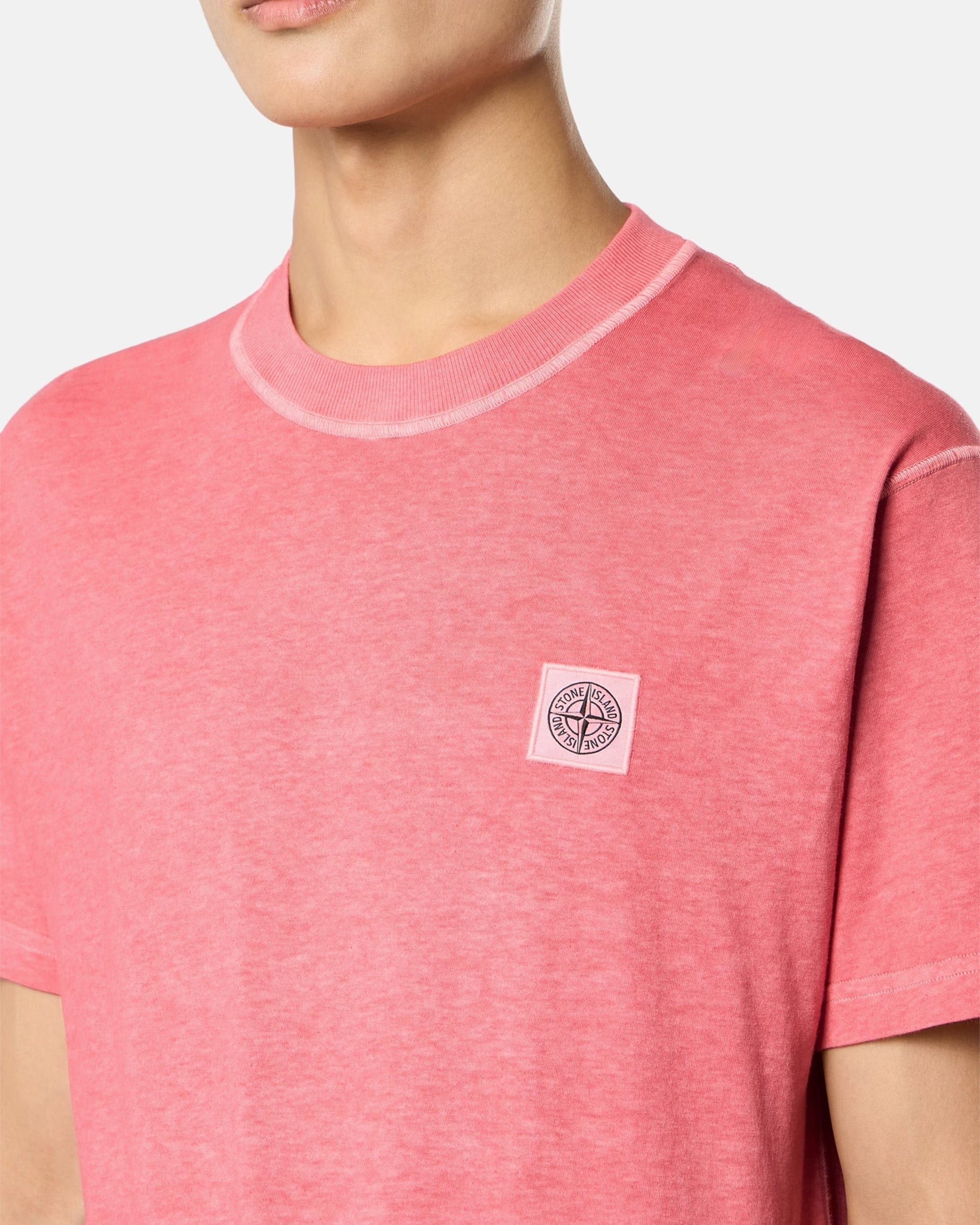 Stone Island Camiseta con logo Slim Stone Island Fissato para hombre