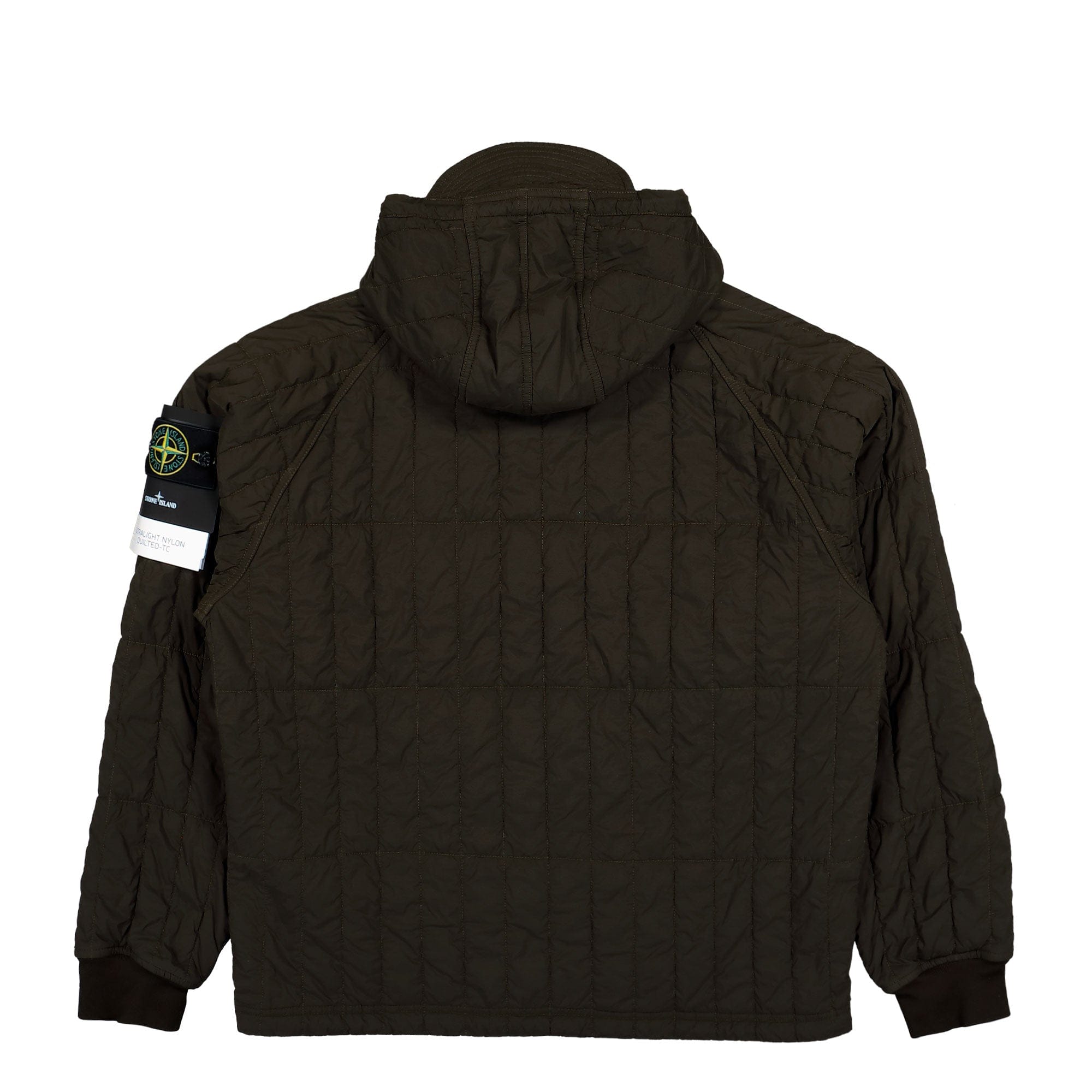 Stone Island Ultralight Nylon Quilted - TC Padded Hooded Jacket W Anti Drop