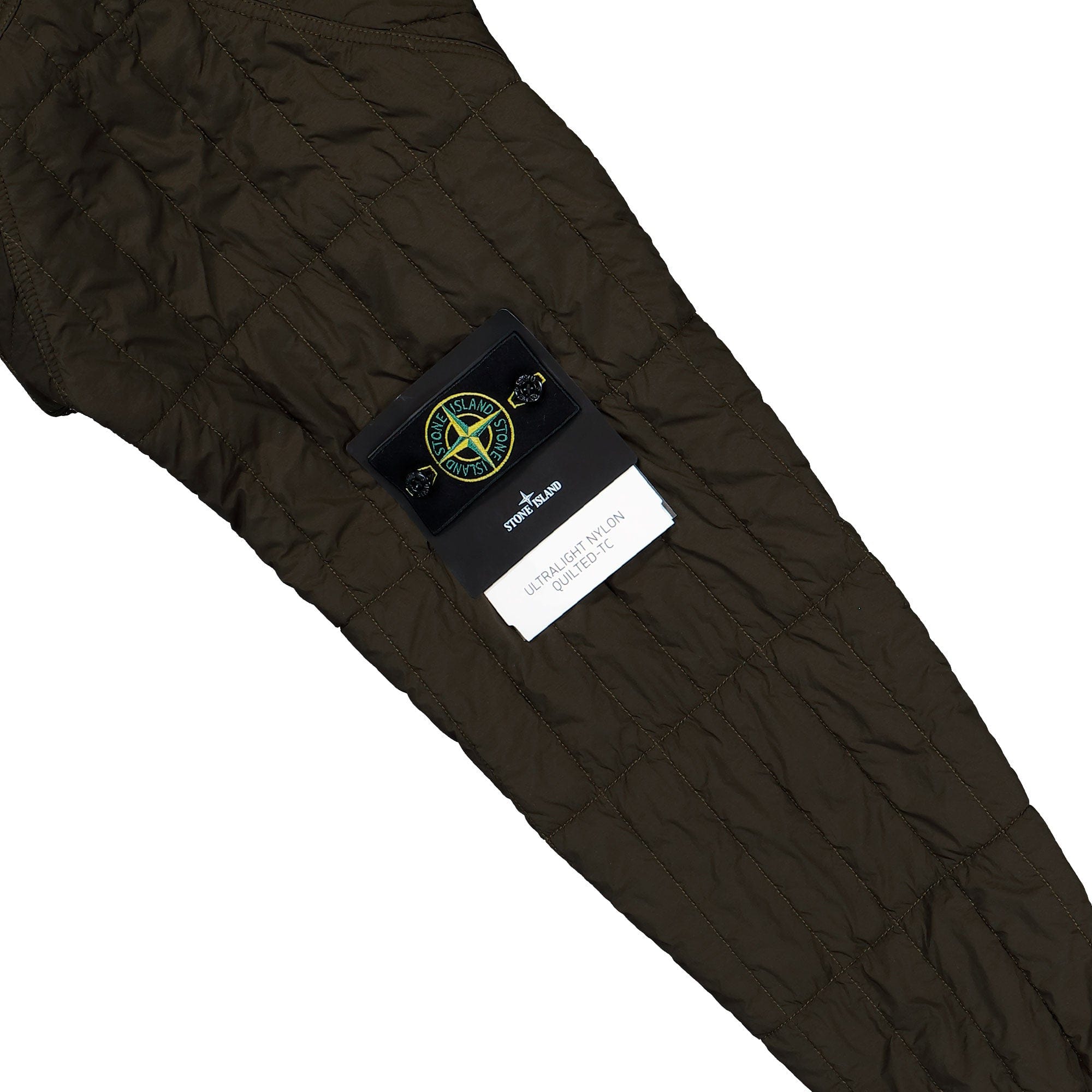 Stone Island Ultralight Nylon Quilted - TC Padded Hooded Jacket W Anti Drop