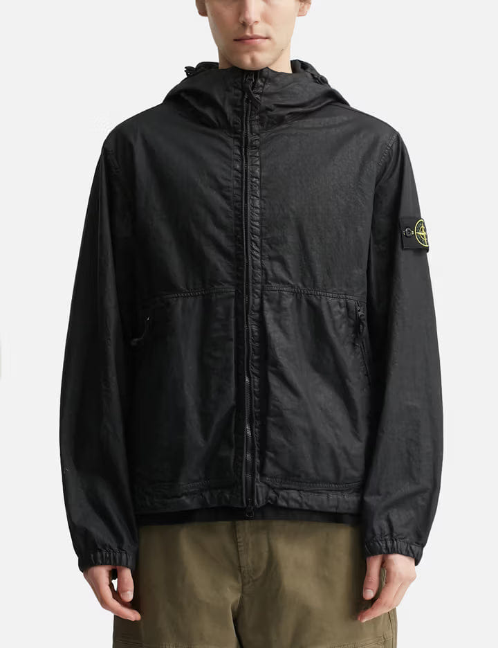 Stone Island Organic - Look Nylon Panama - TC Hooded Jacket