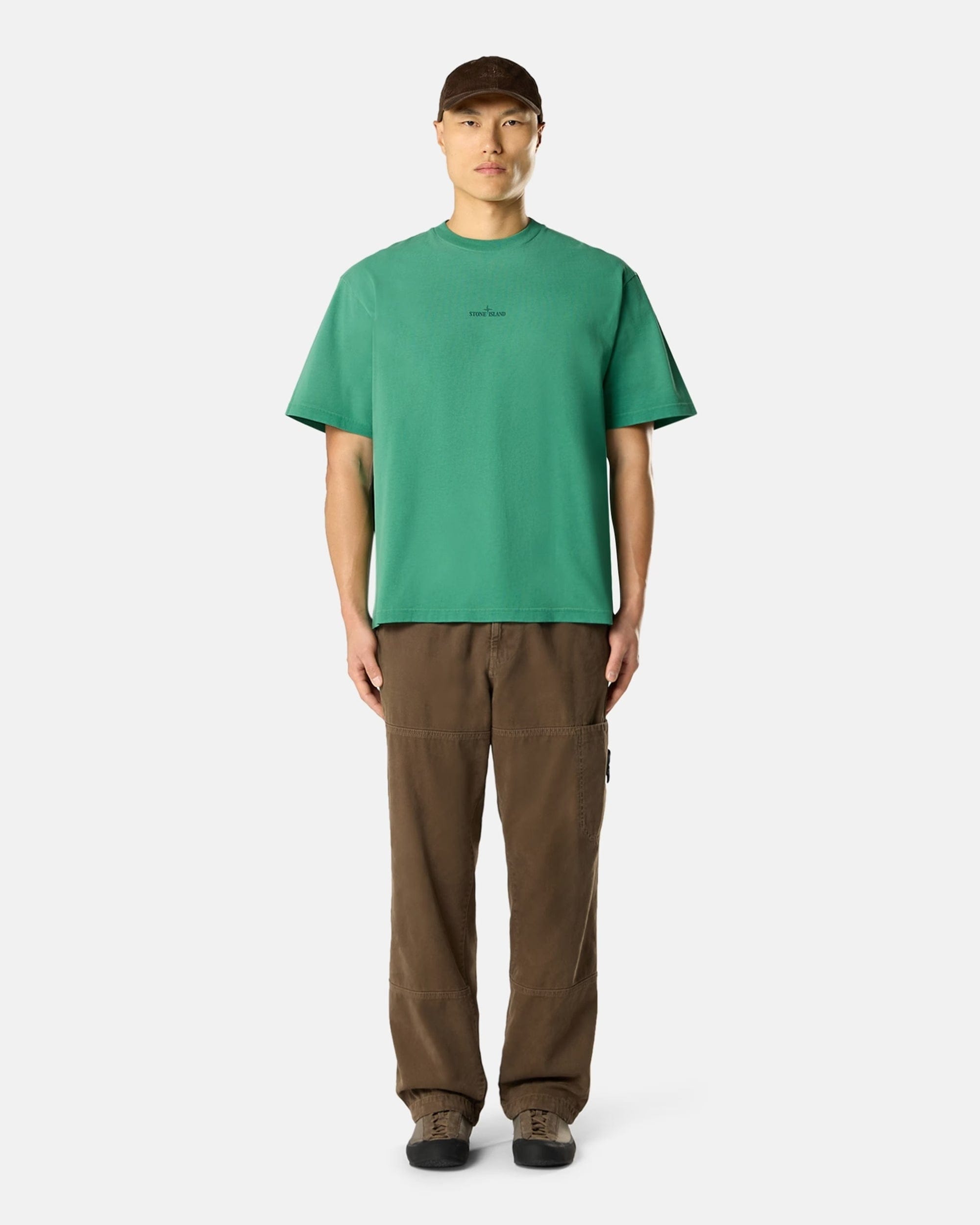 Stone Island Camiseta con gráfico Stone Island Hand Sprayed para hombre
