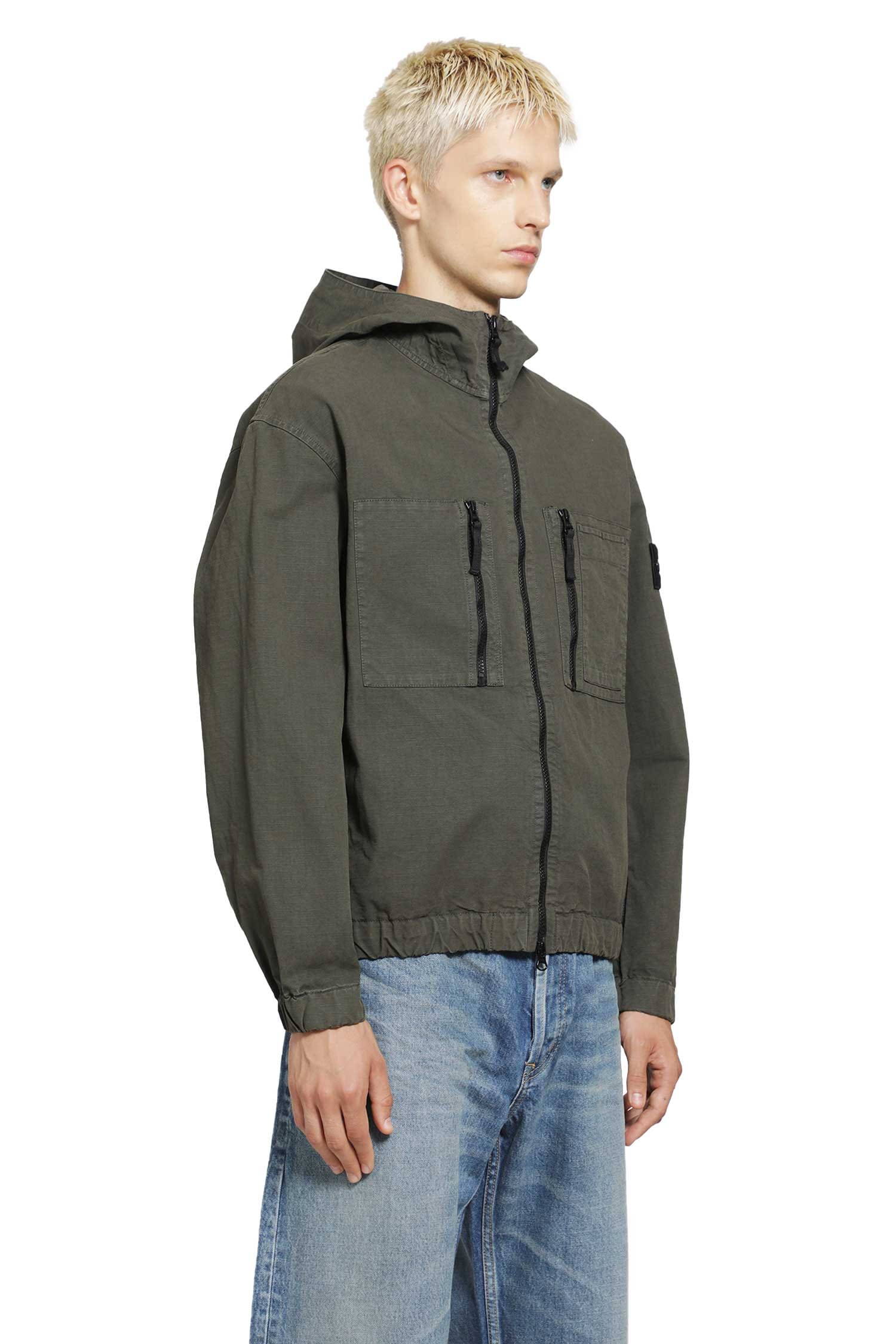 Stone Island 1200011 Hooded Overshirt