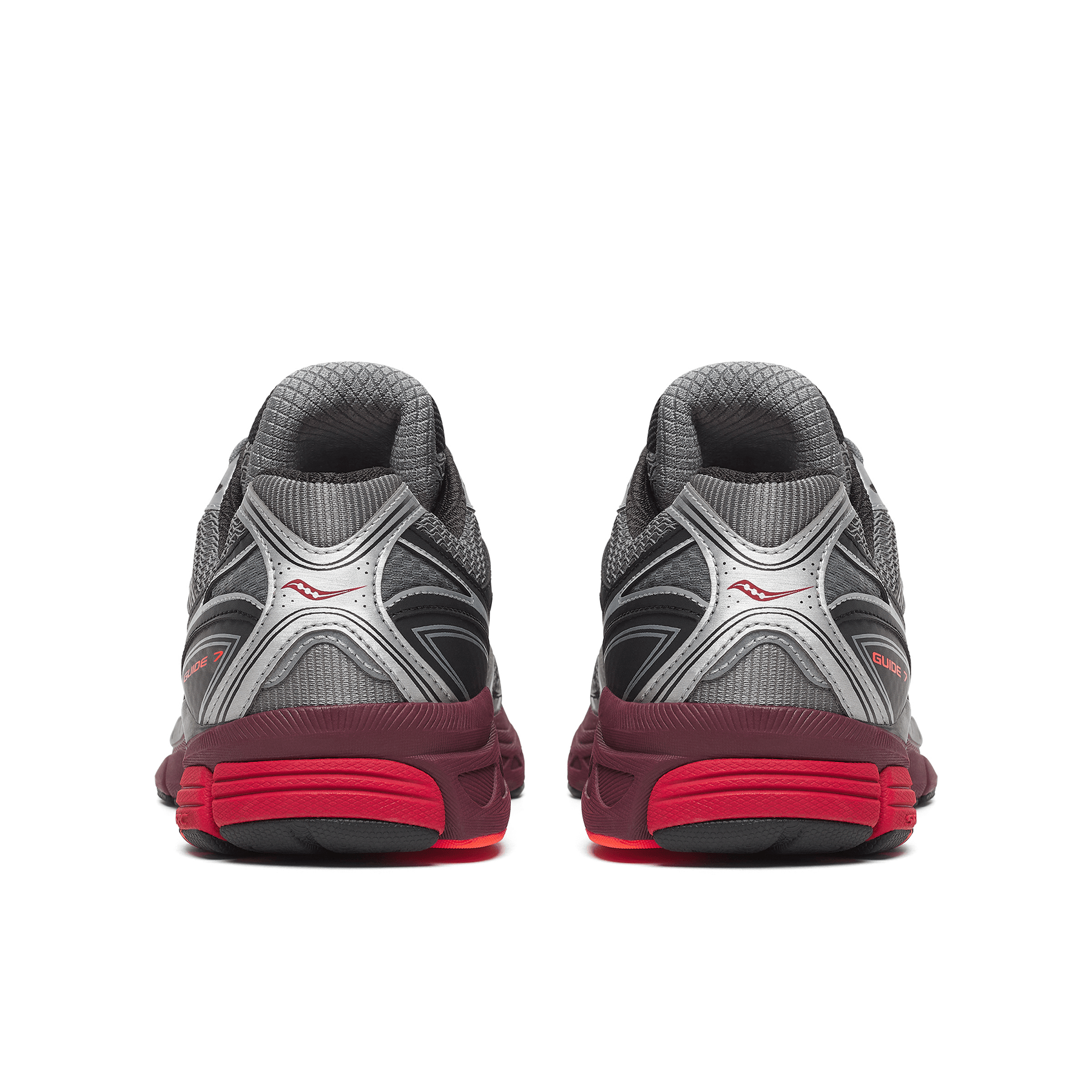Saucony Progrid Guide 7 Silver Maroon