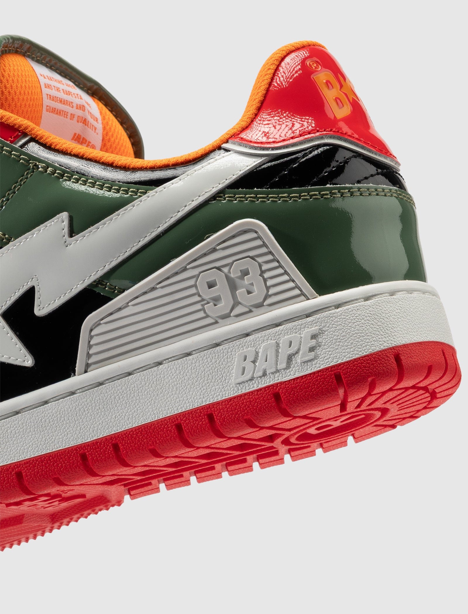 A Bathing APE SK8 STA #2 M1 ORANGE