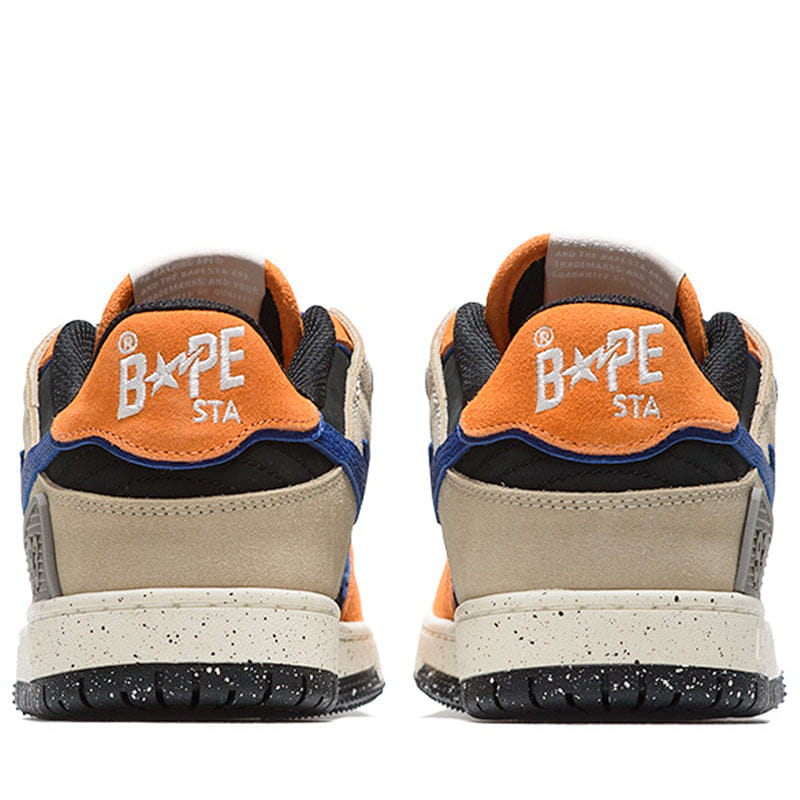 A Bathing Ape Bape Sk8 Sta #1 M2 - Orange/Blue
