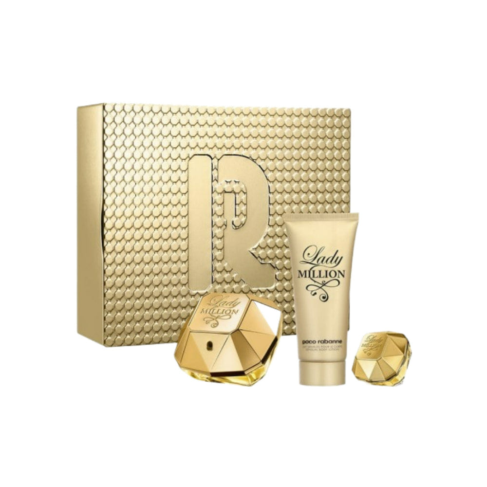PACO Rabanne Lady Million 3 Piece 80 ml Eau De Parfum