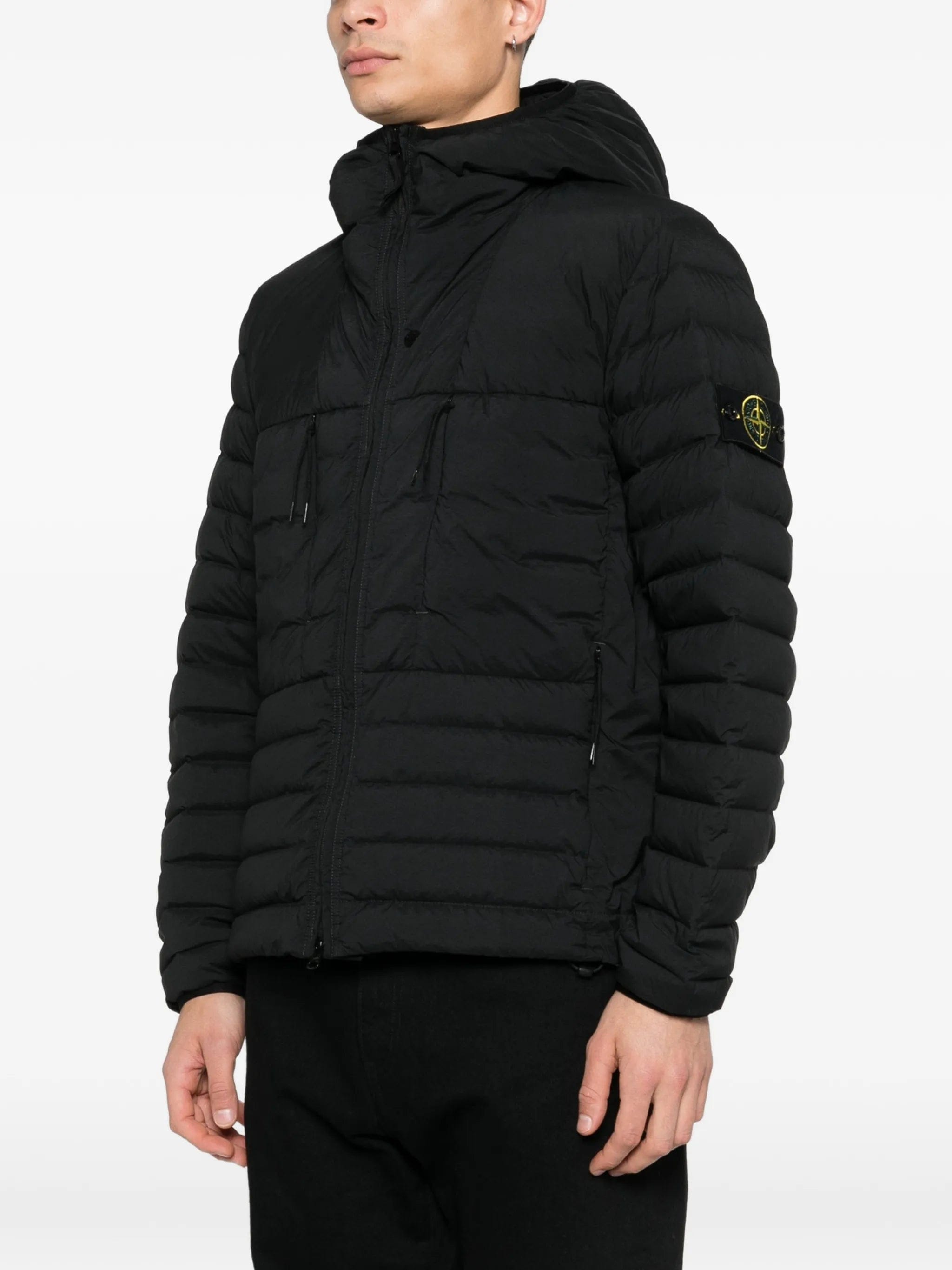 Stone Island hooded padded jacket
