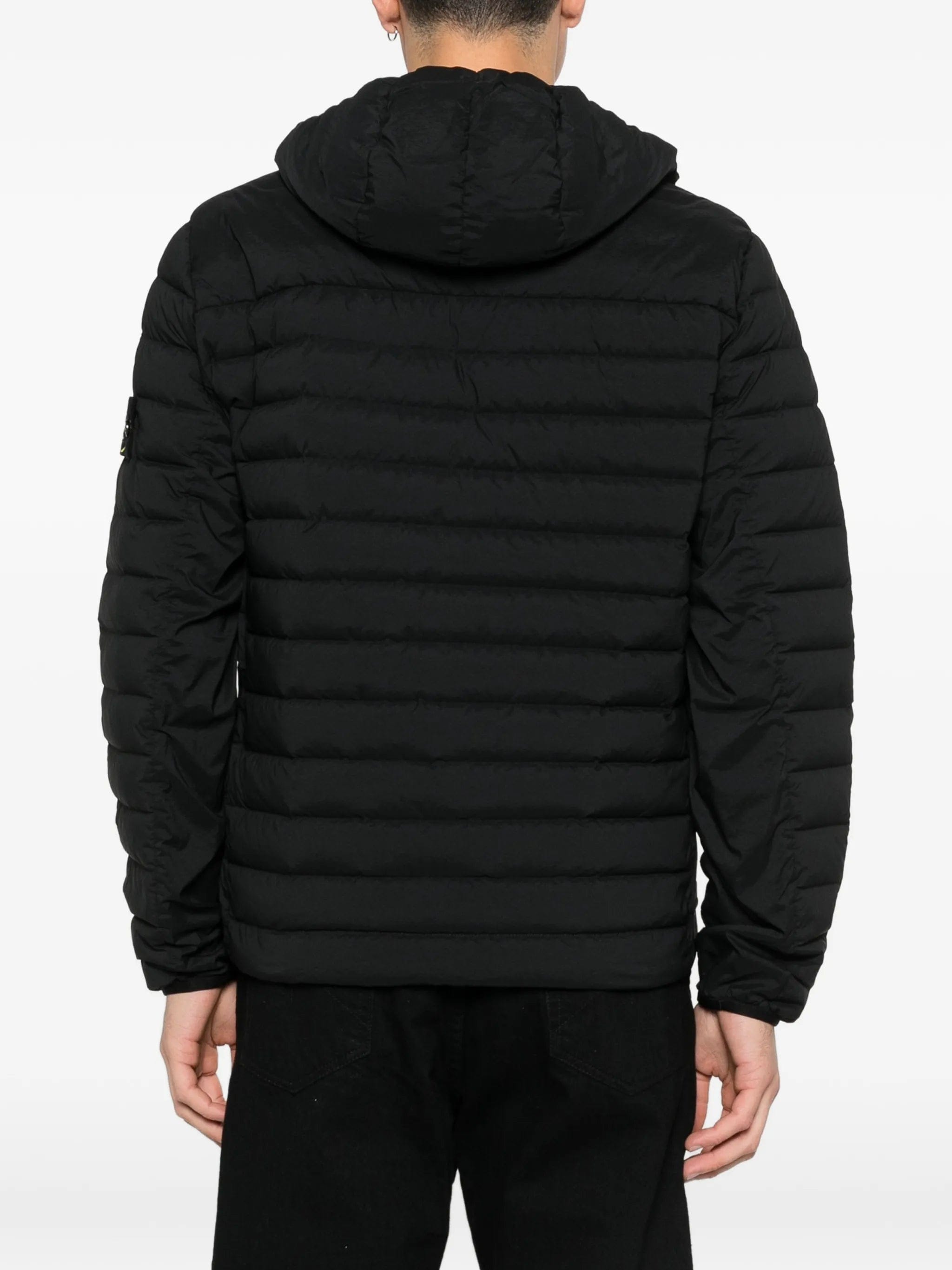 Stone Island hooded padded jacket