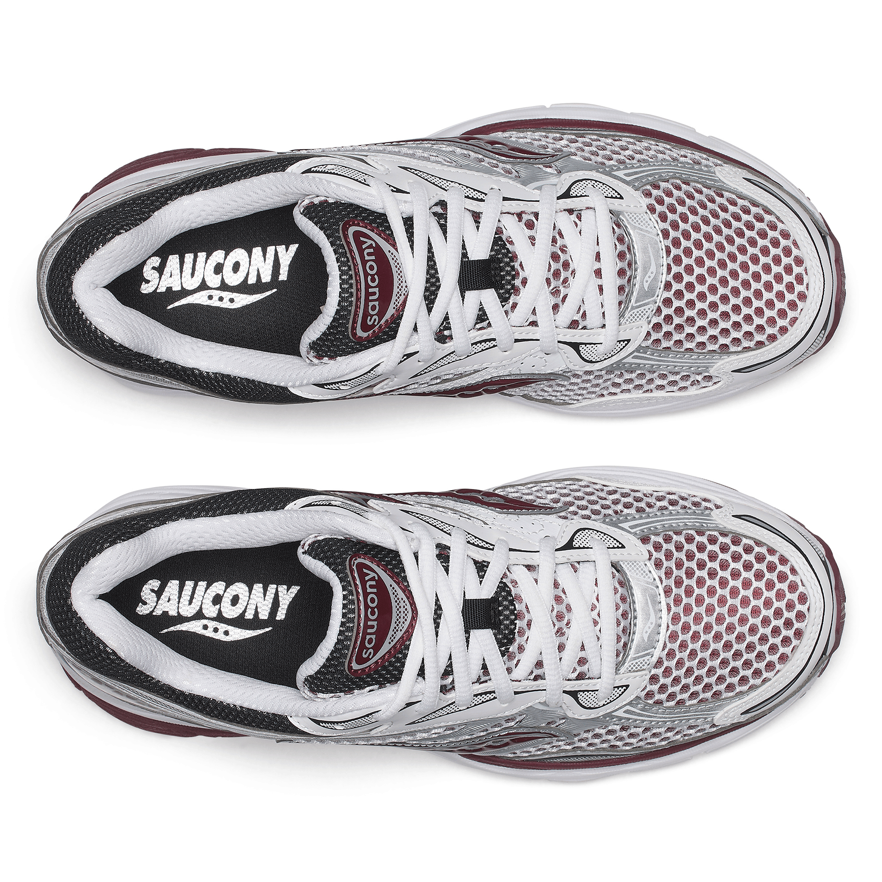 Saucony Progrid Omni 9 OG White Maroon
