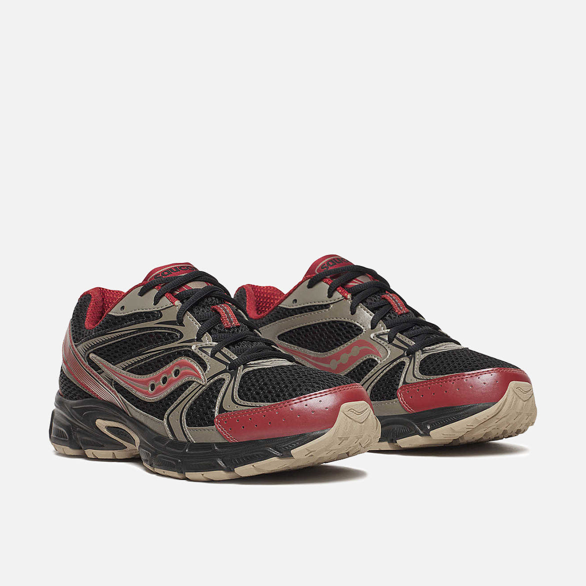Saucony RIDE MILLENNIUM - BLACK / HENNA