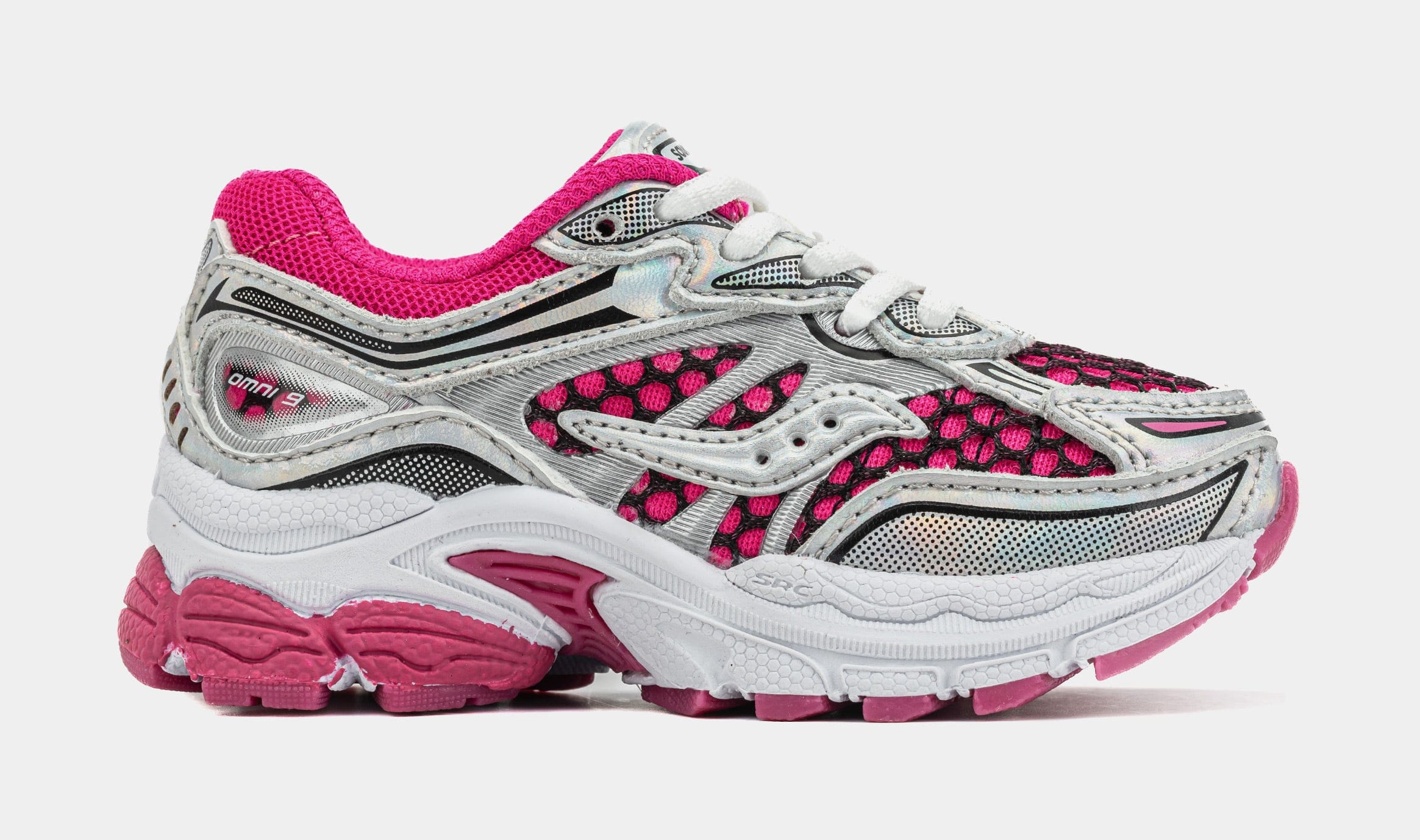 Saucony Omni 9 Infant Toddler Lifestyle Shoes (Pink/White)