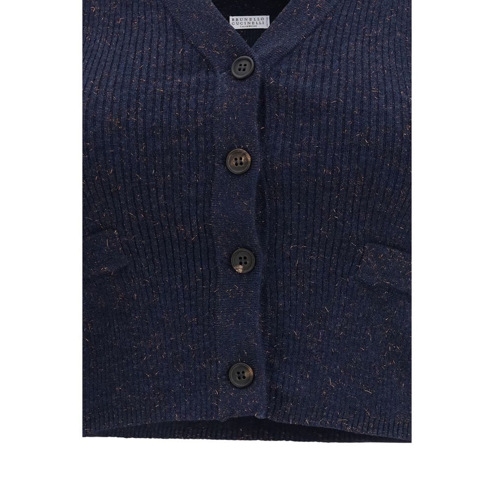 Brunello Cucinelli Cashmere Sleeveles Women's Sweater