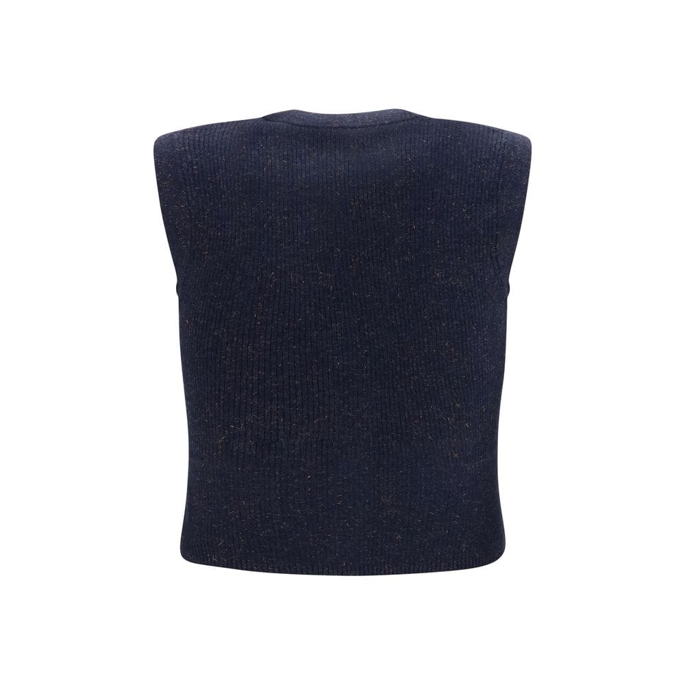 Brunello Cucinelli Cashmere Sleeveles Women's Sweater