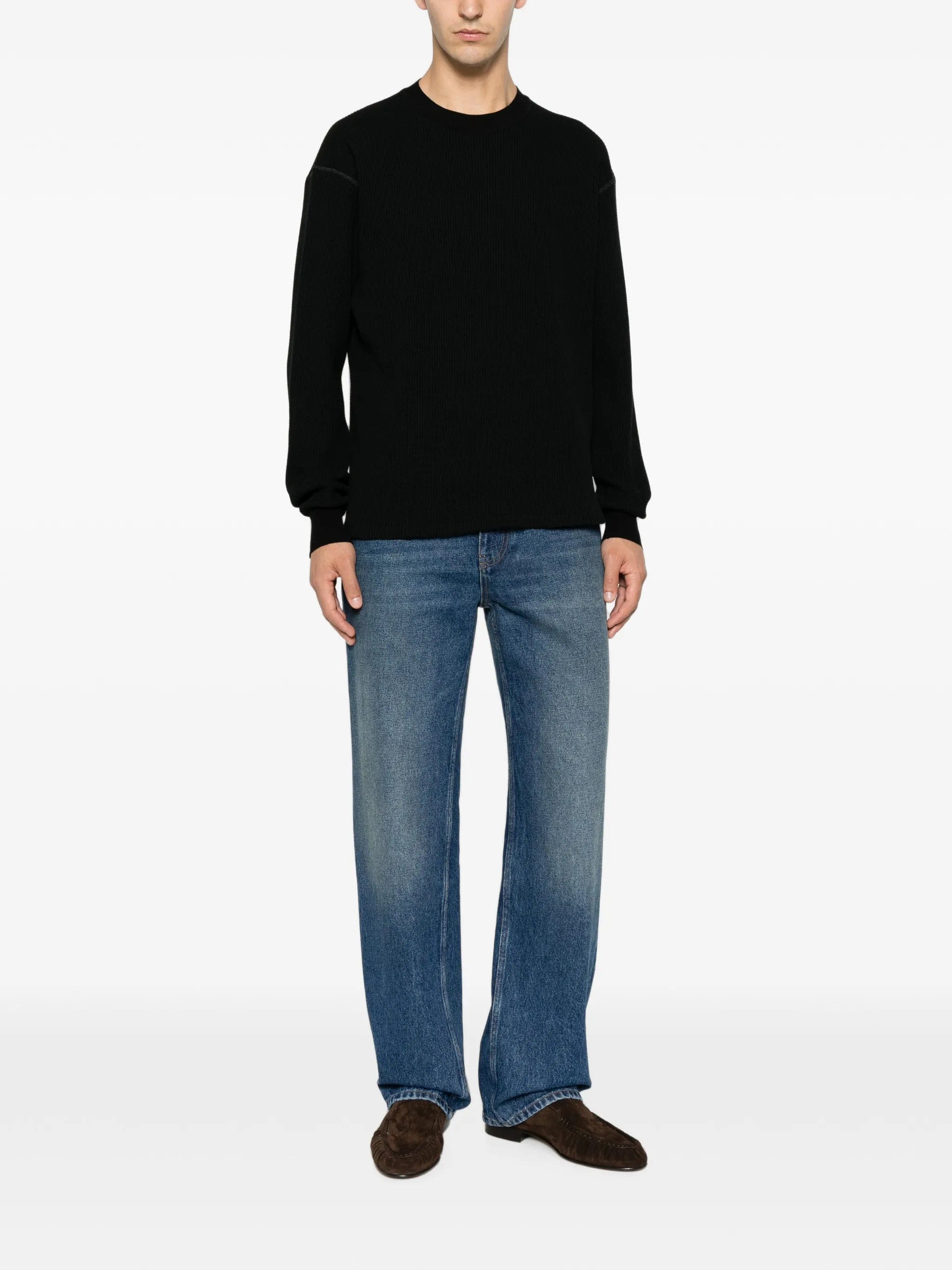 The Row Masaki waffle - knit sweater